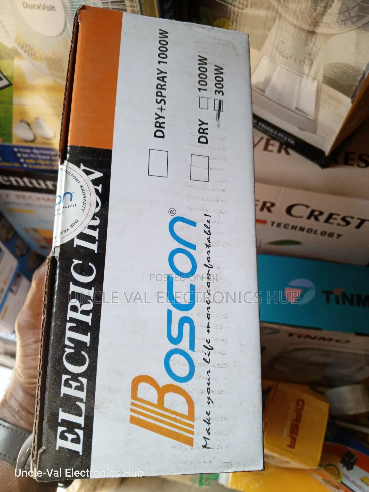 Boscon Inverter Pressing Iron 300w