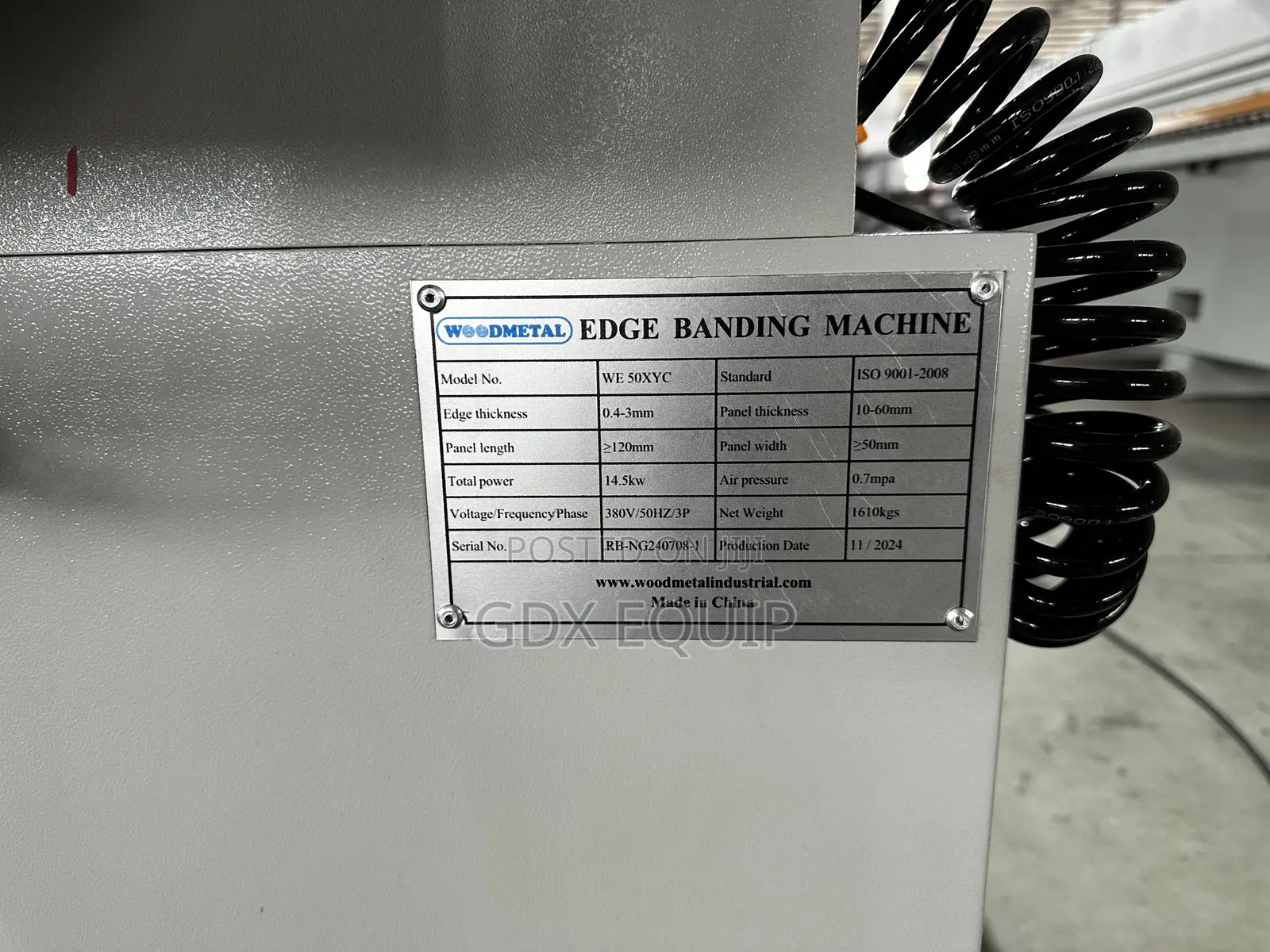 Woodmetal We50xyc 8 Function Edge Bander With Corner Rounding