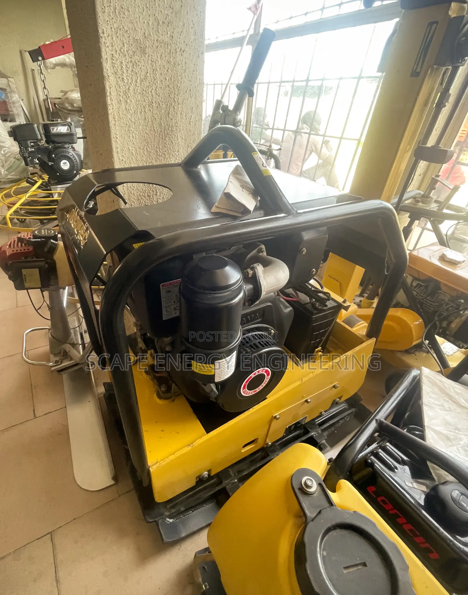 Gasoline Engine Reversible Plate Compactors