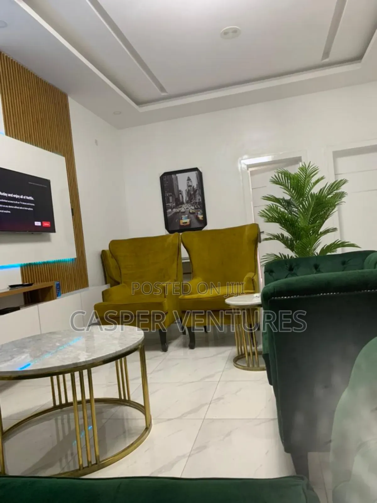 Furnished 3bed for Monthly Pay