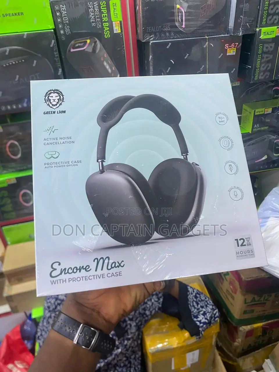 Green Lion Encore Max With Protective Case (Anc)