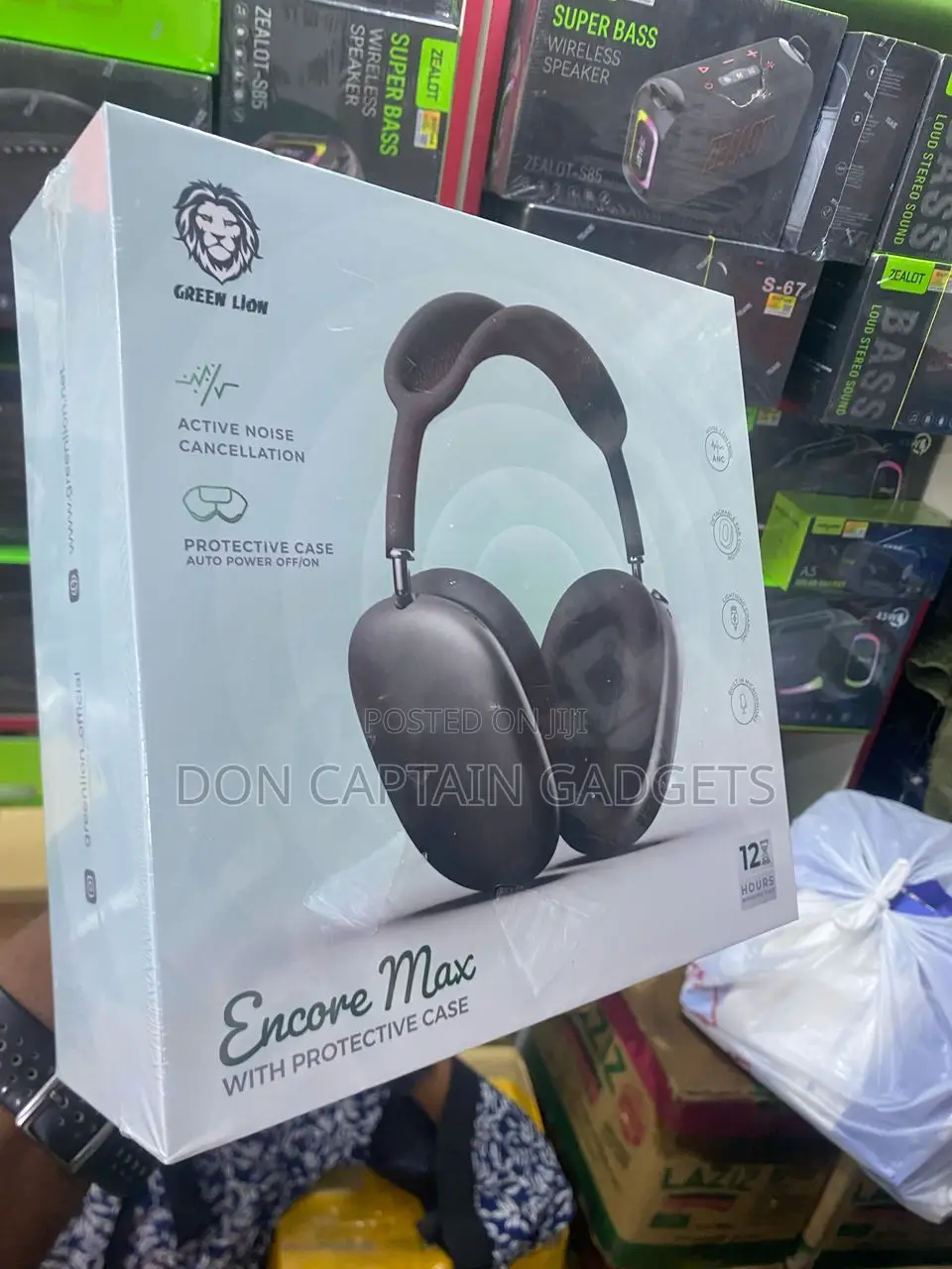 Green Lion Encore Max With Protective Case (Anc)
