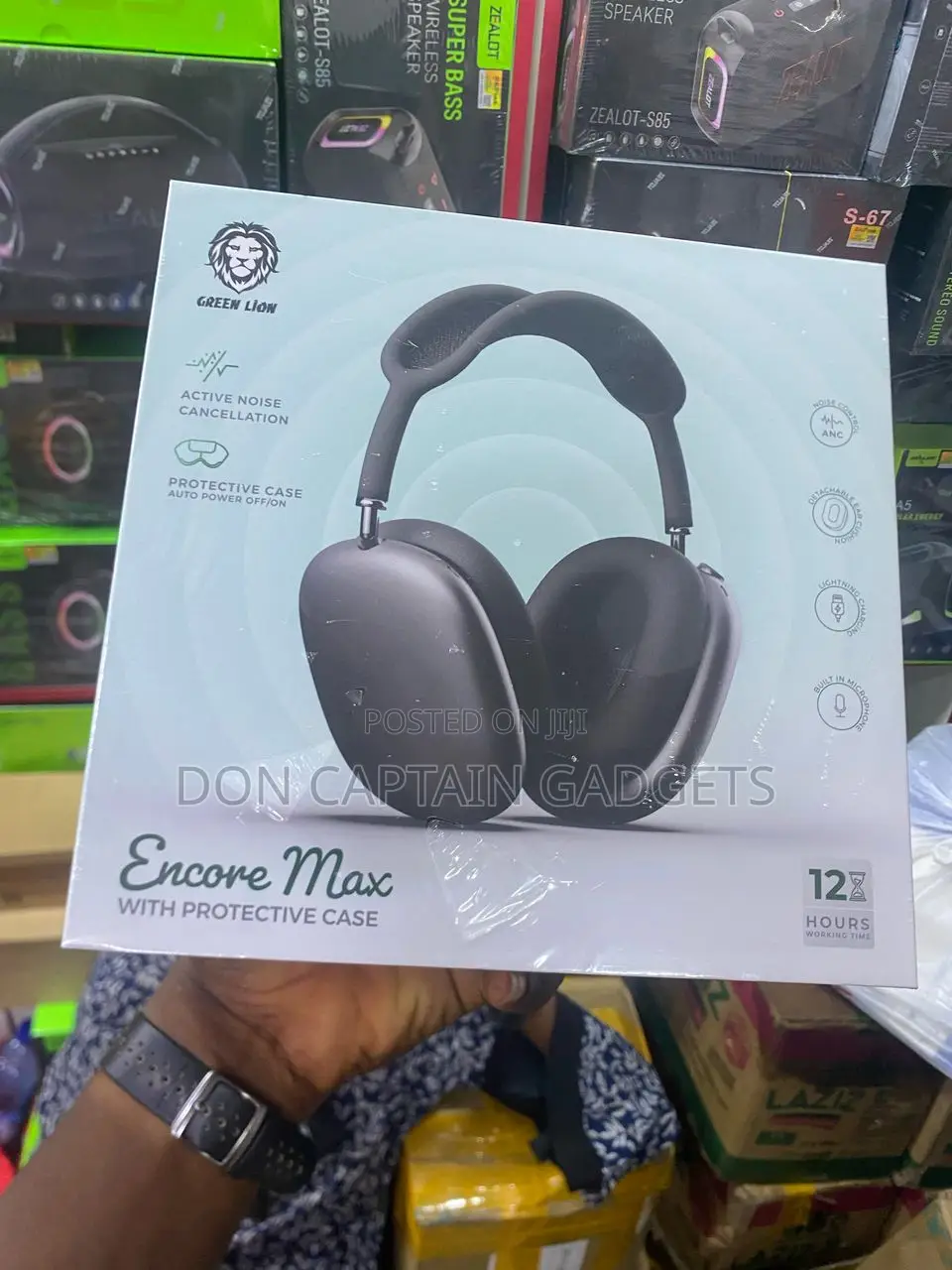 Green Lion Encore Max With Protective Case (Anc)