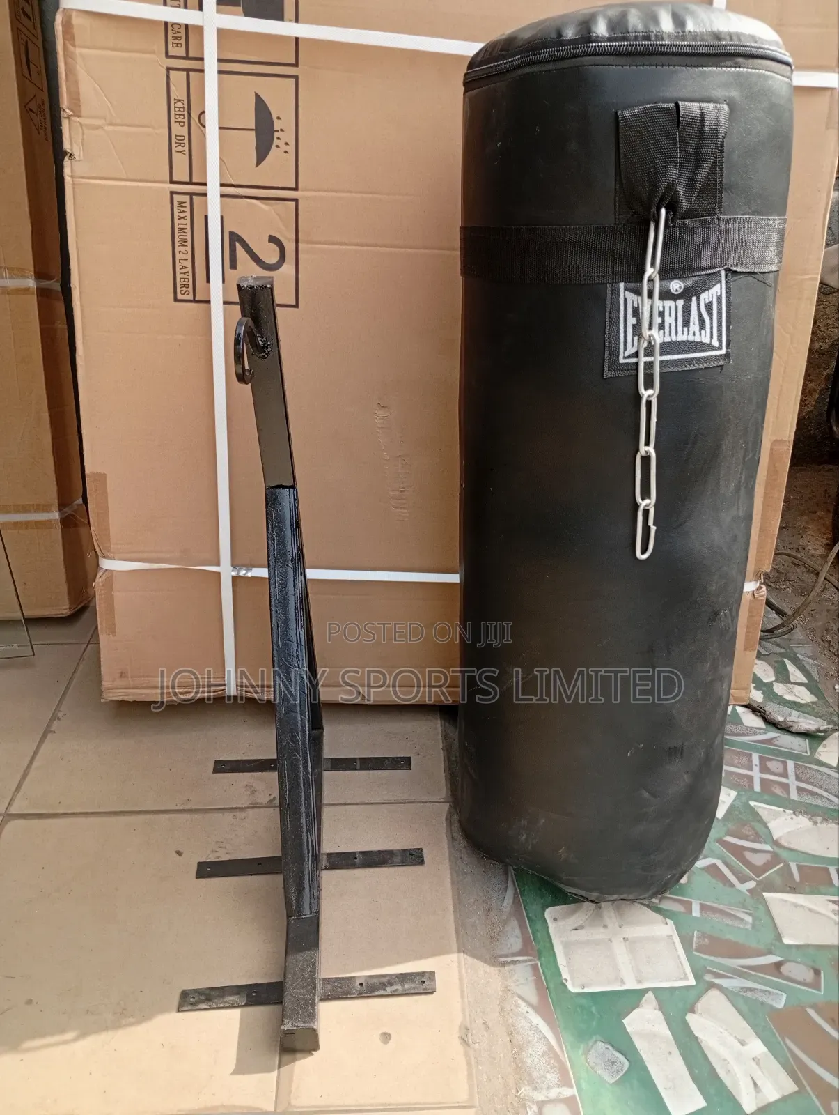 Punching Bag With the Hanger