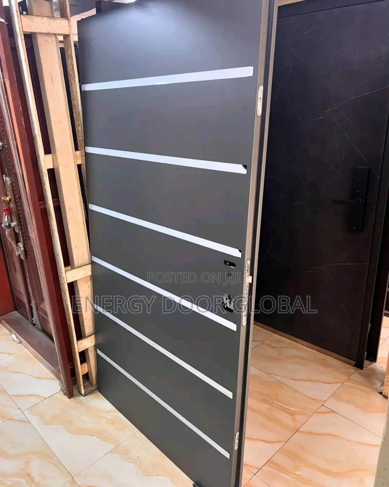 Dark Brown Isreali Madrid 4ft Security Home Door