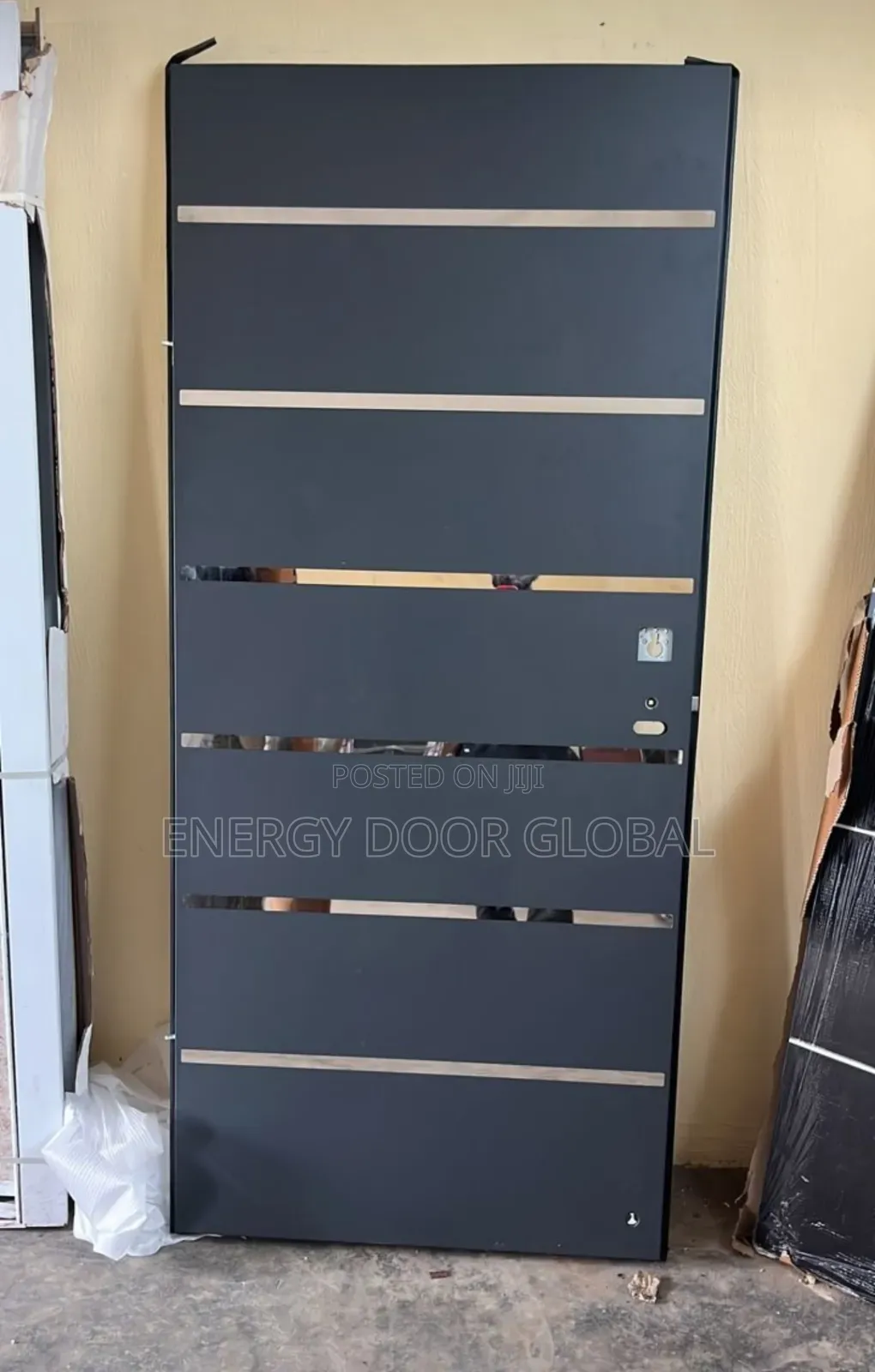 Dark Brown Isreali Madrid 4ft Security Home Door