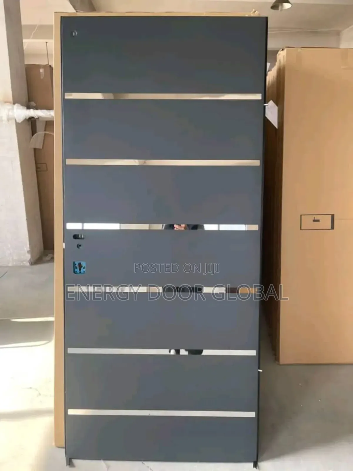 Dark Brown Isreali Madrid 4ft Security Home Door