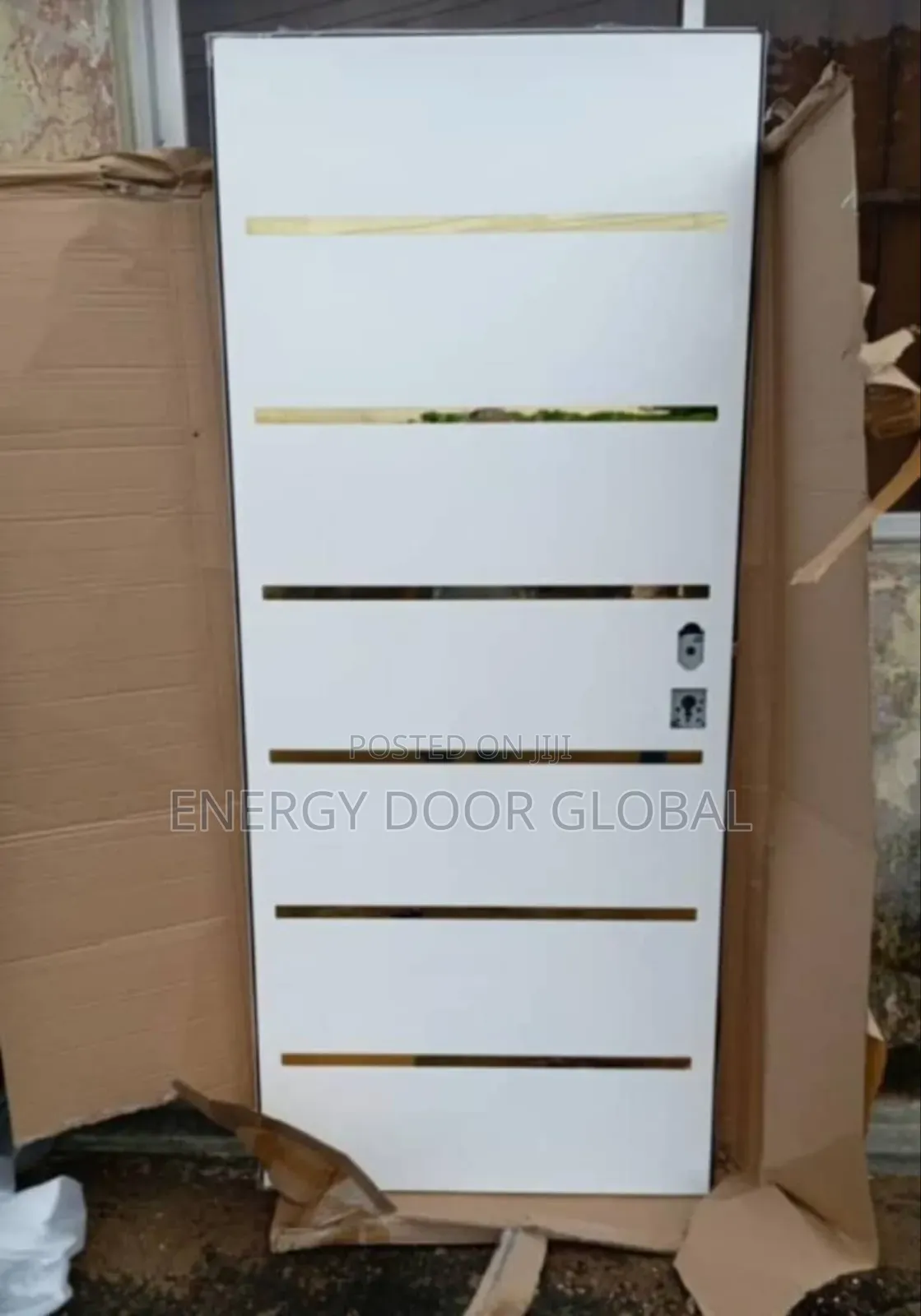 Dark Brown Isreali Madrid 4ft Security Home Door