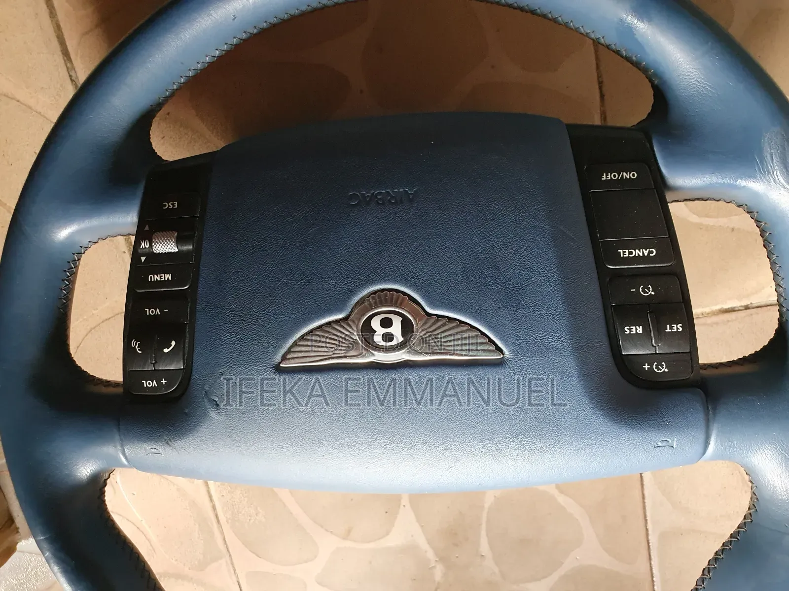 Stearing Wheel Bentley Continental