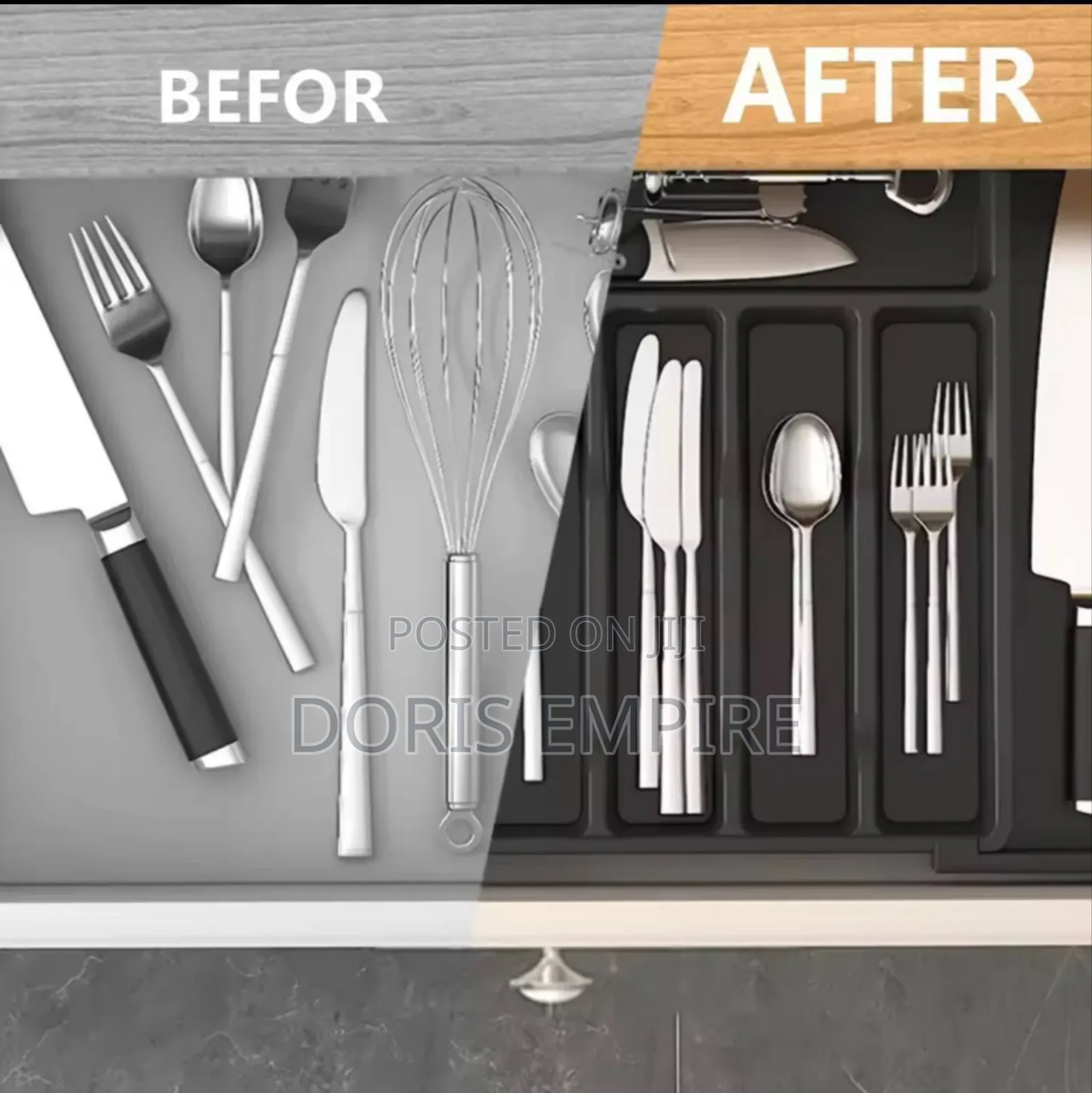 Qaulity Expandable Cutlery Holder