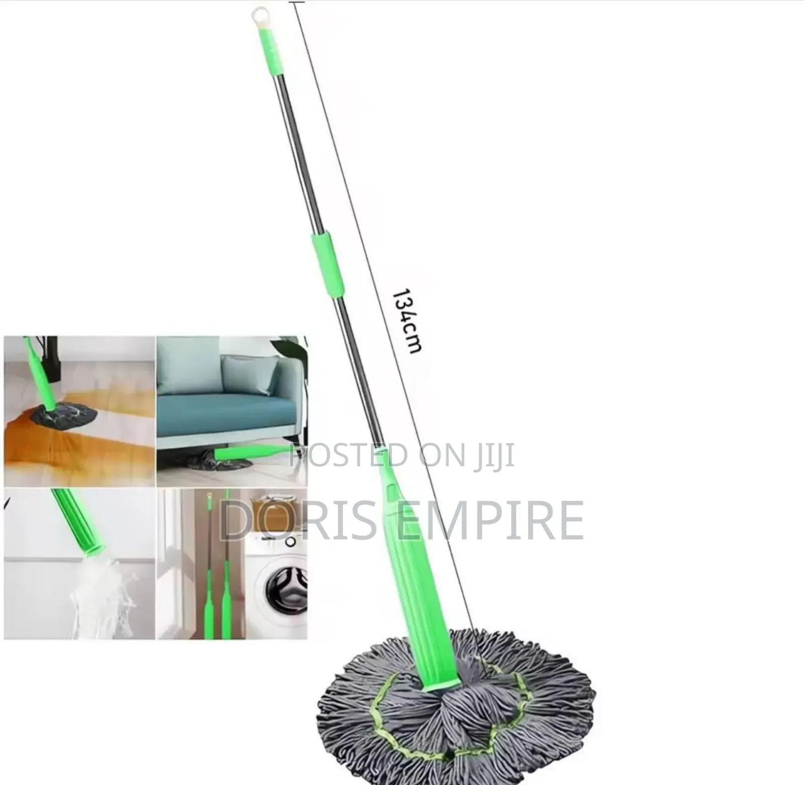 2 in 1 Dehydrated Floor Cleaning Mop 360 Rotatable