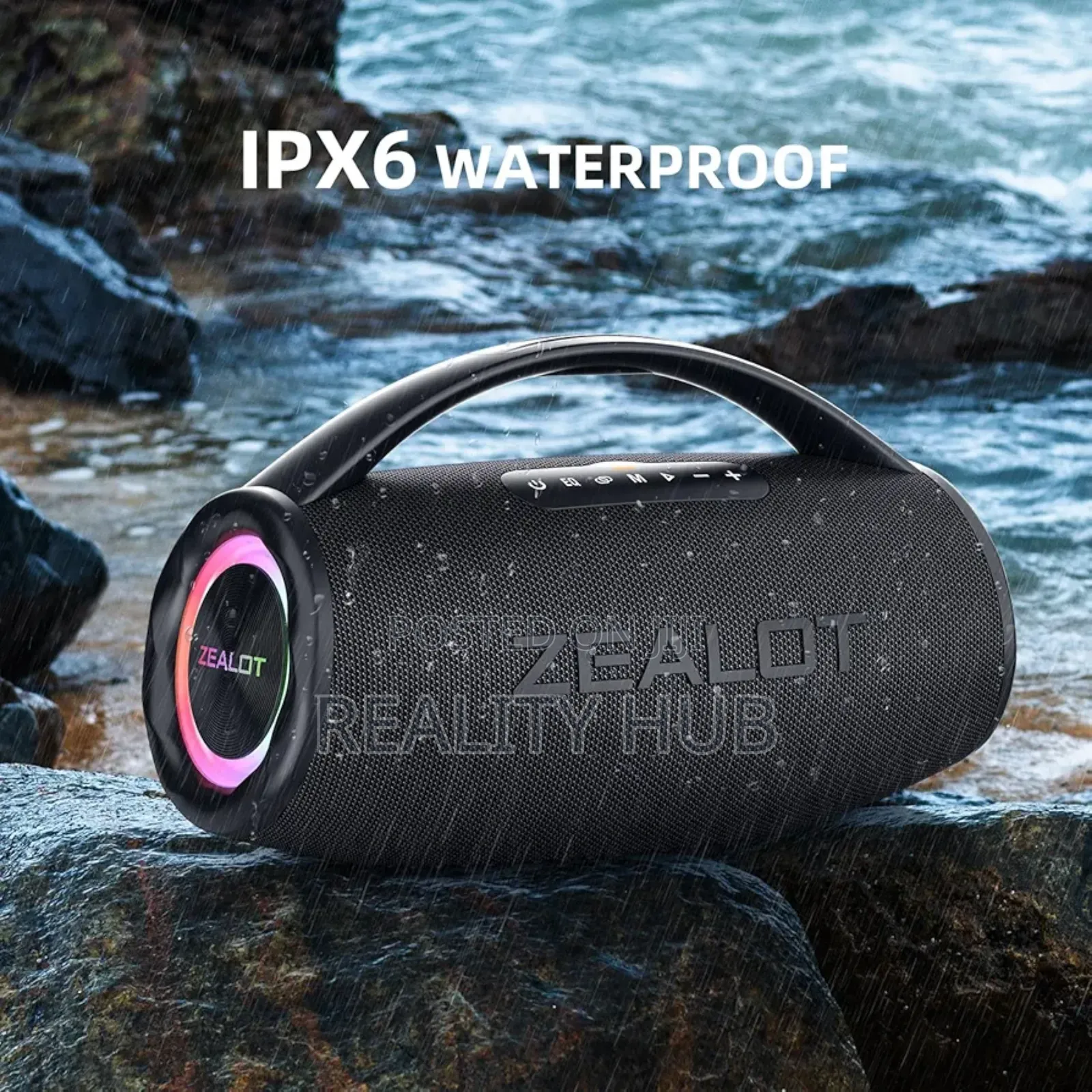 Zeakot S97 Speaker 80w High Power,16000mah Outdoor Speaker