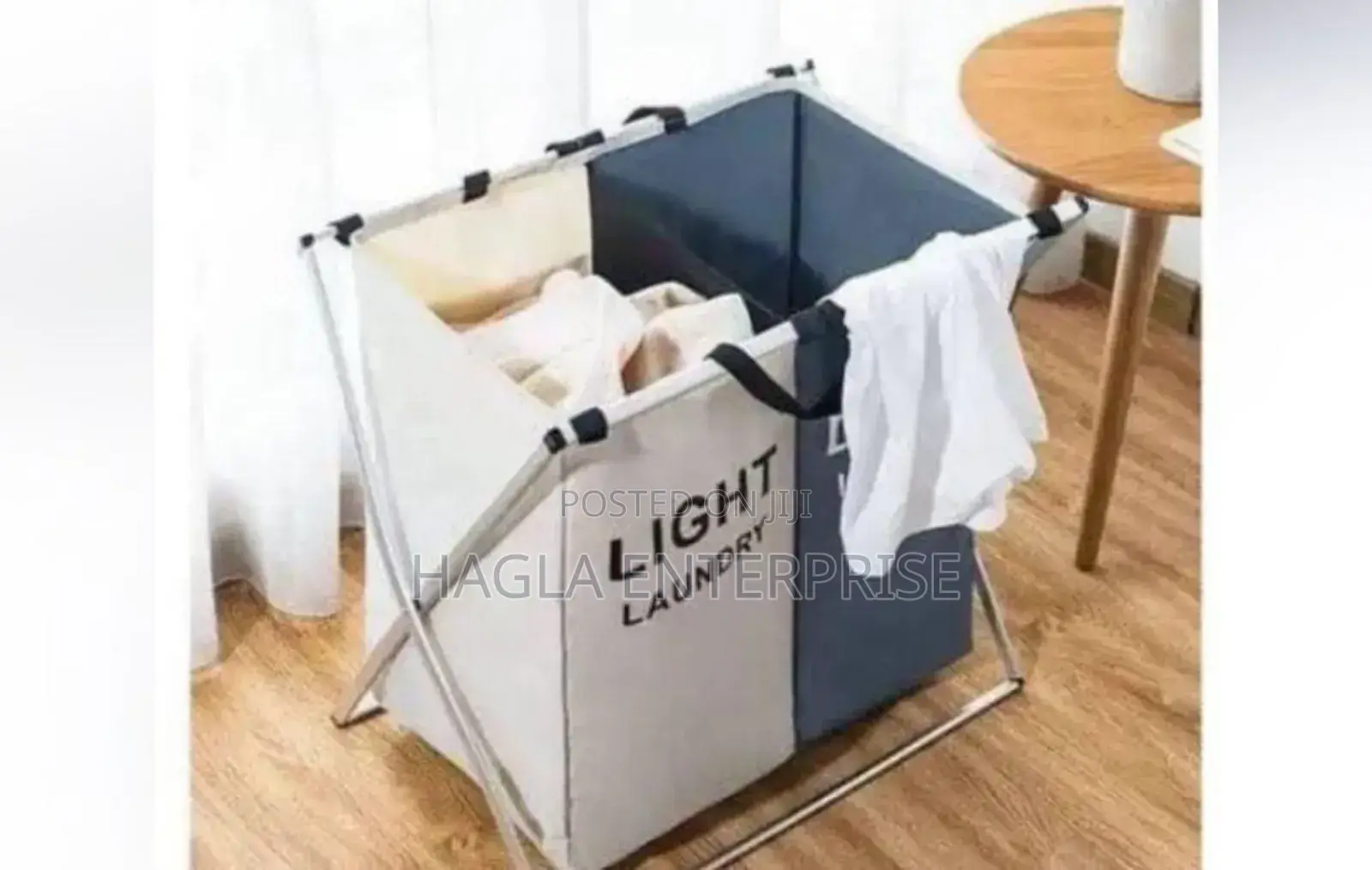 2 Pertition Laundry Basket