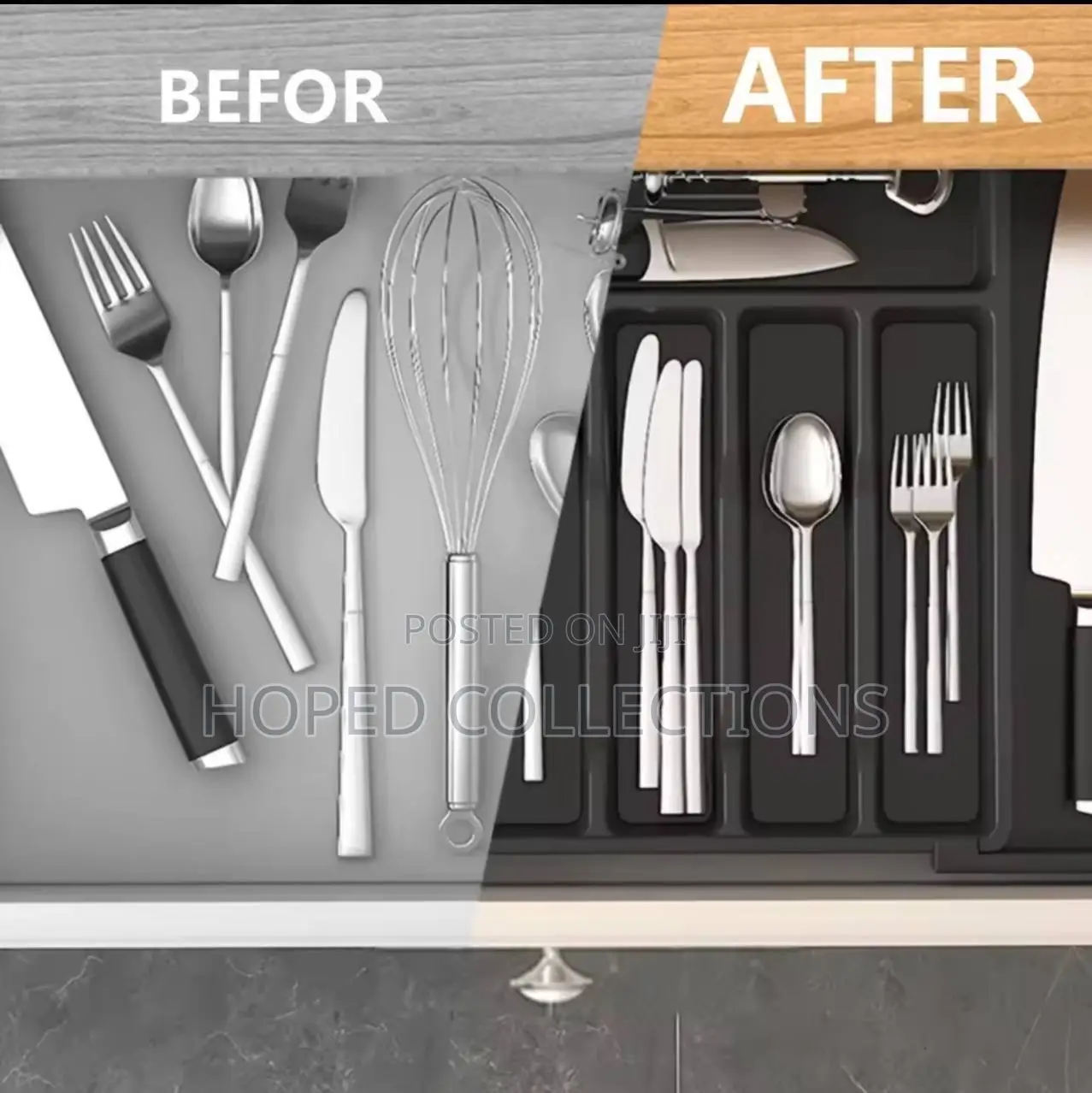 Expandable Cutlery Holder