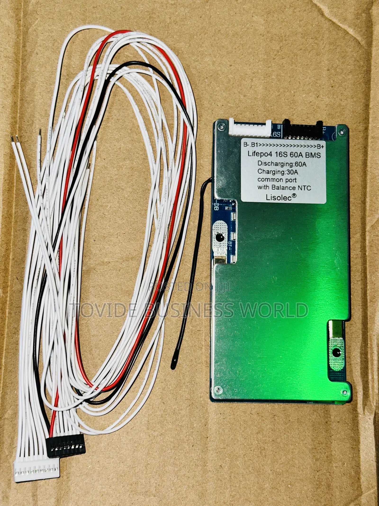 16s 60a 48v BMS for 3.2v Lifepo4 Lithium Phosphate Battery