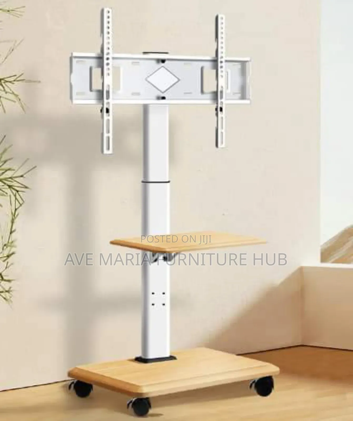 Mobile Tv Stand With Classic Strong Hanger.