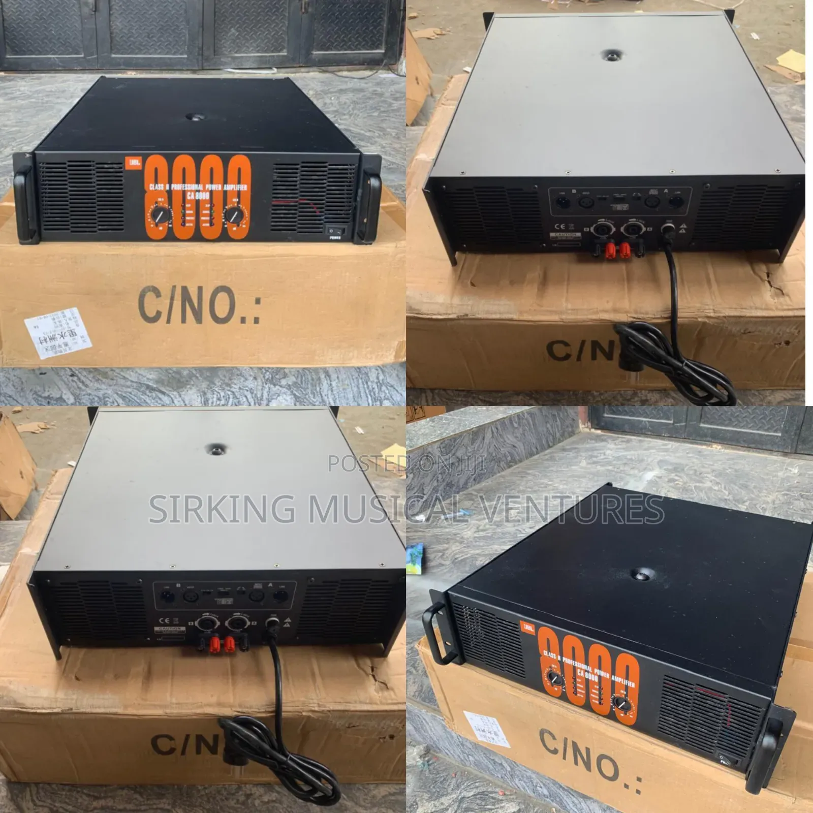 JBL 8000watts Power Amplifier Heavy Duty