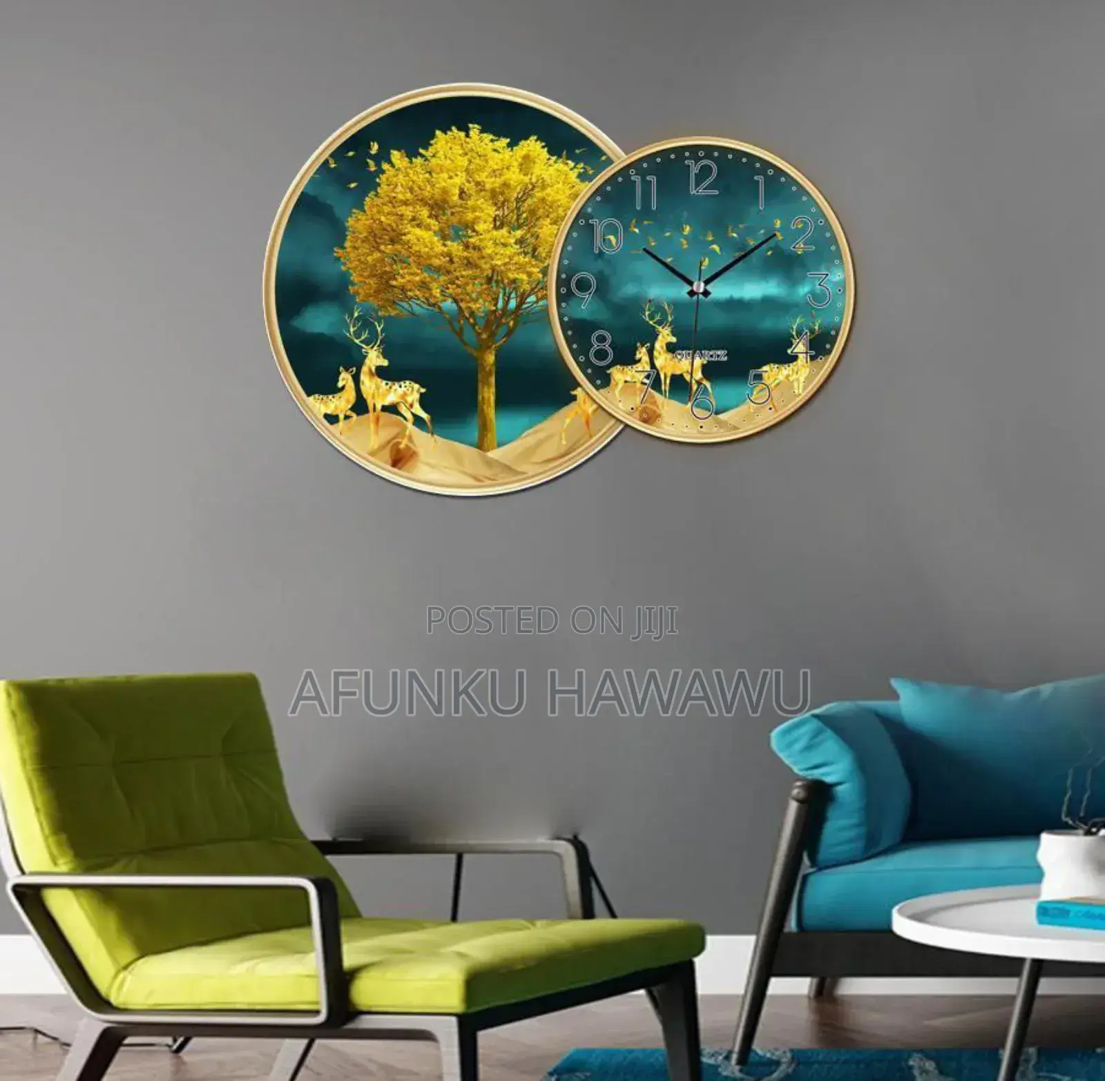 2in1 Wall Clock