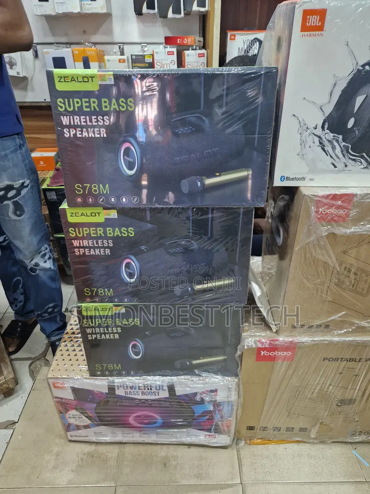 Zealot Speaker S78m With 120w