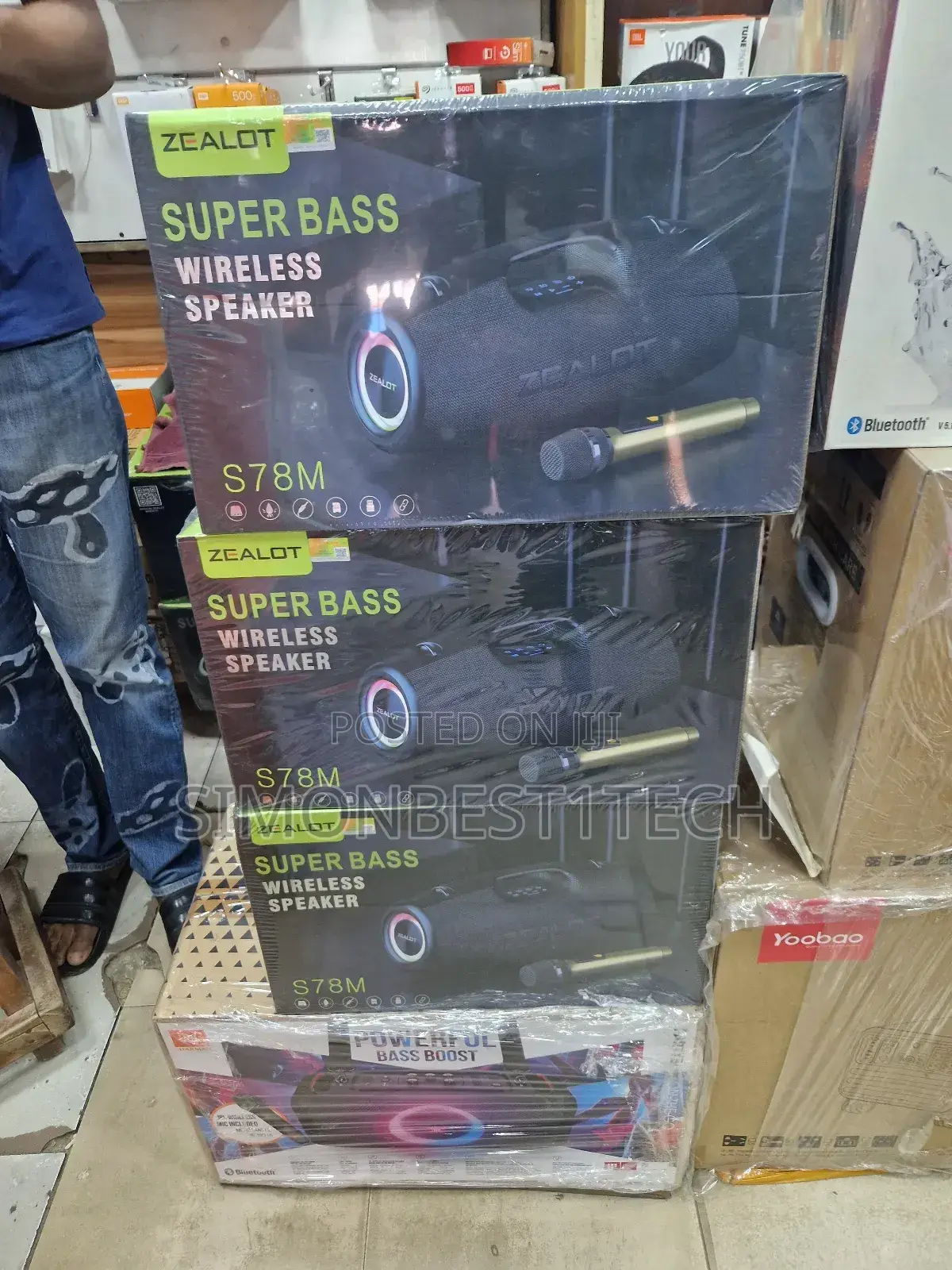 Zealot Speaker S78m With 120w
