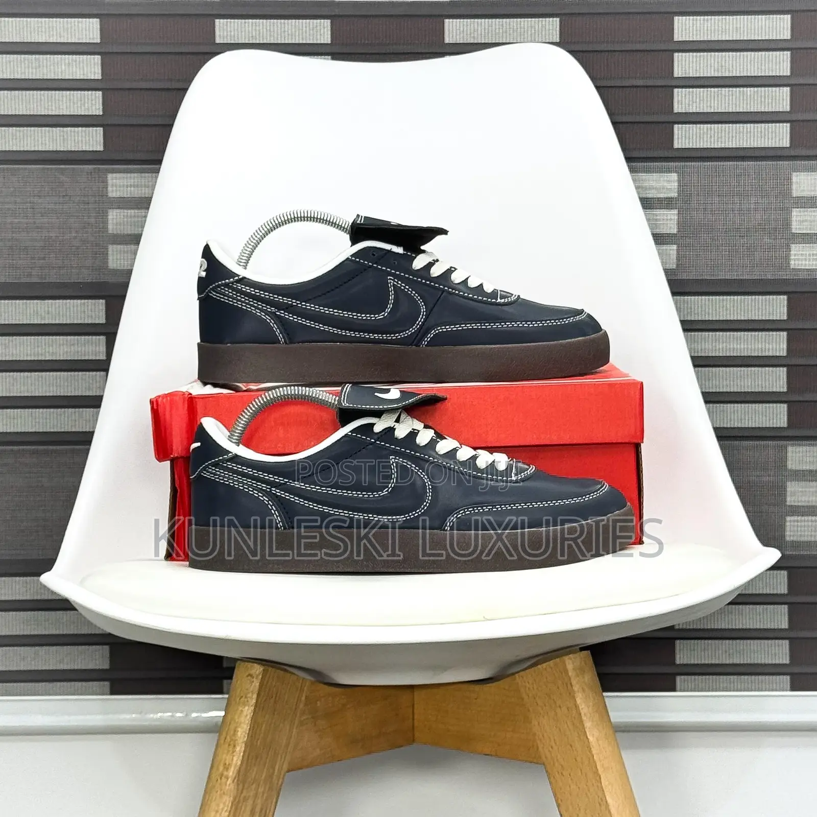 Original Nike Kill Shot 2 PRM Black/Baroque Brown Sneakers