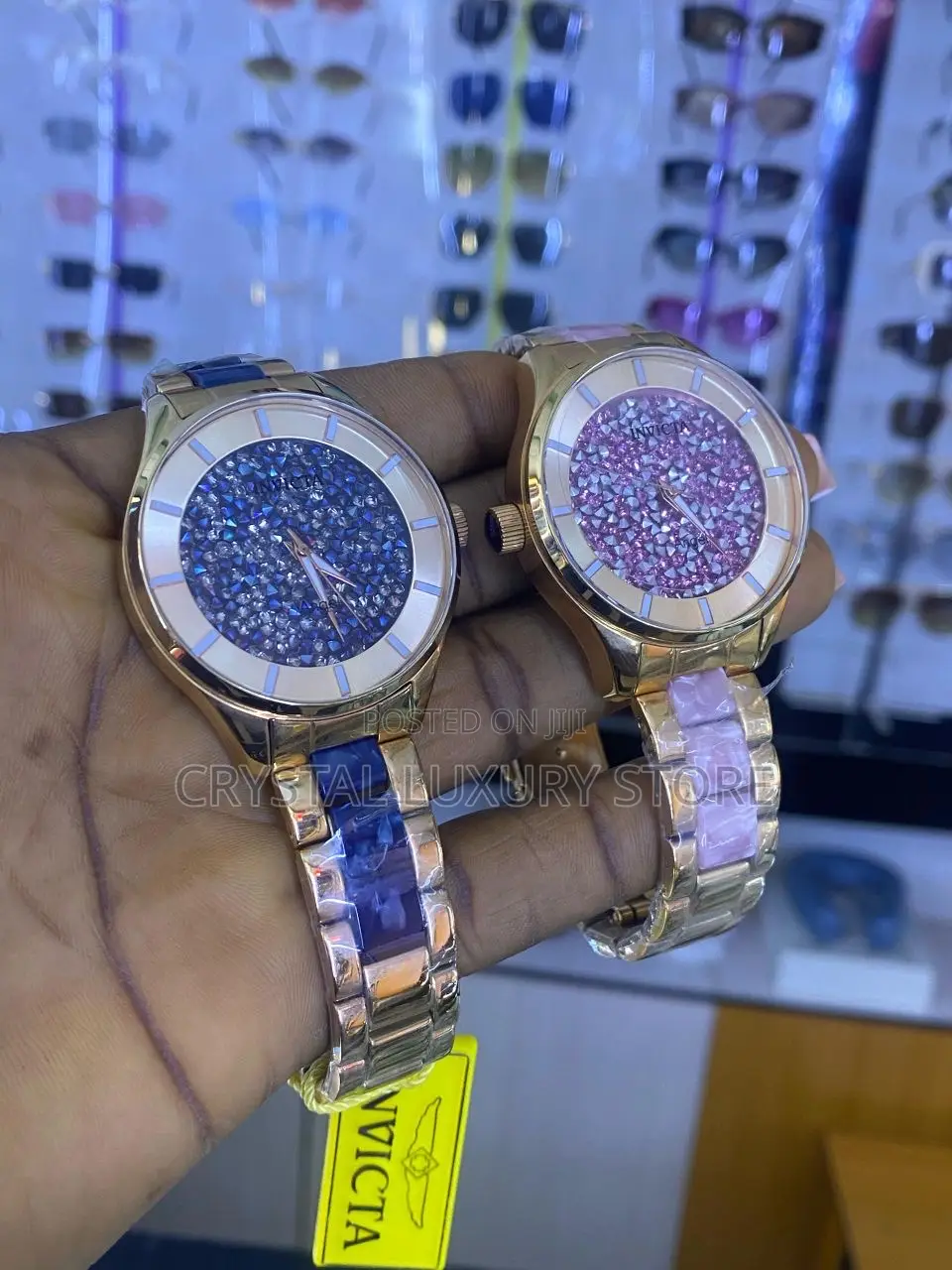 Invicta Quality Luxury Men Chain Strap Wristwatch