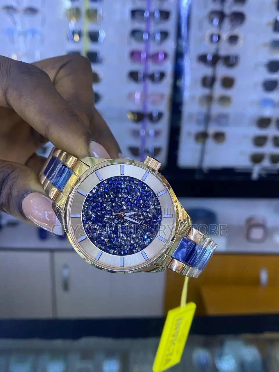 Invicta Quality Luxury Men Chain Strap Wristwatch