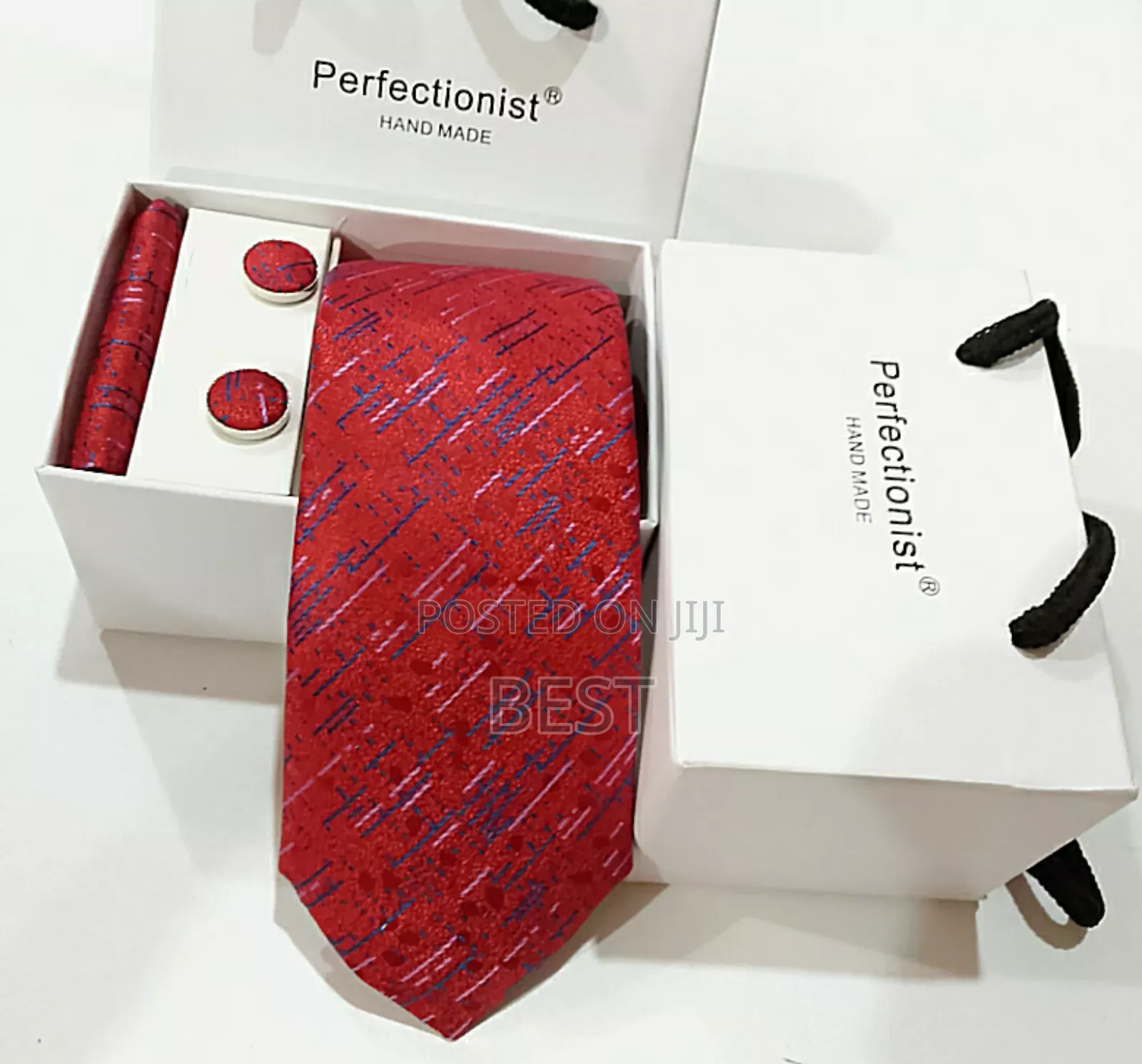 Top Quality Ties Come With Pocket Sqsquare