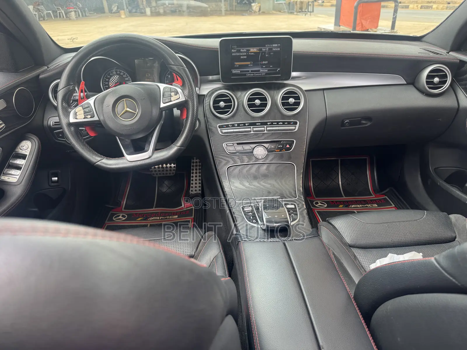 Mercedes-Benz C450 2016 White