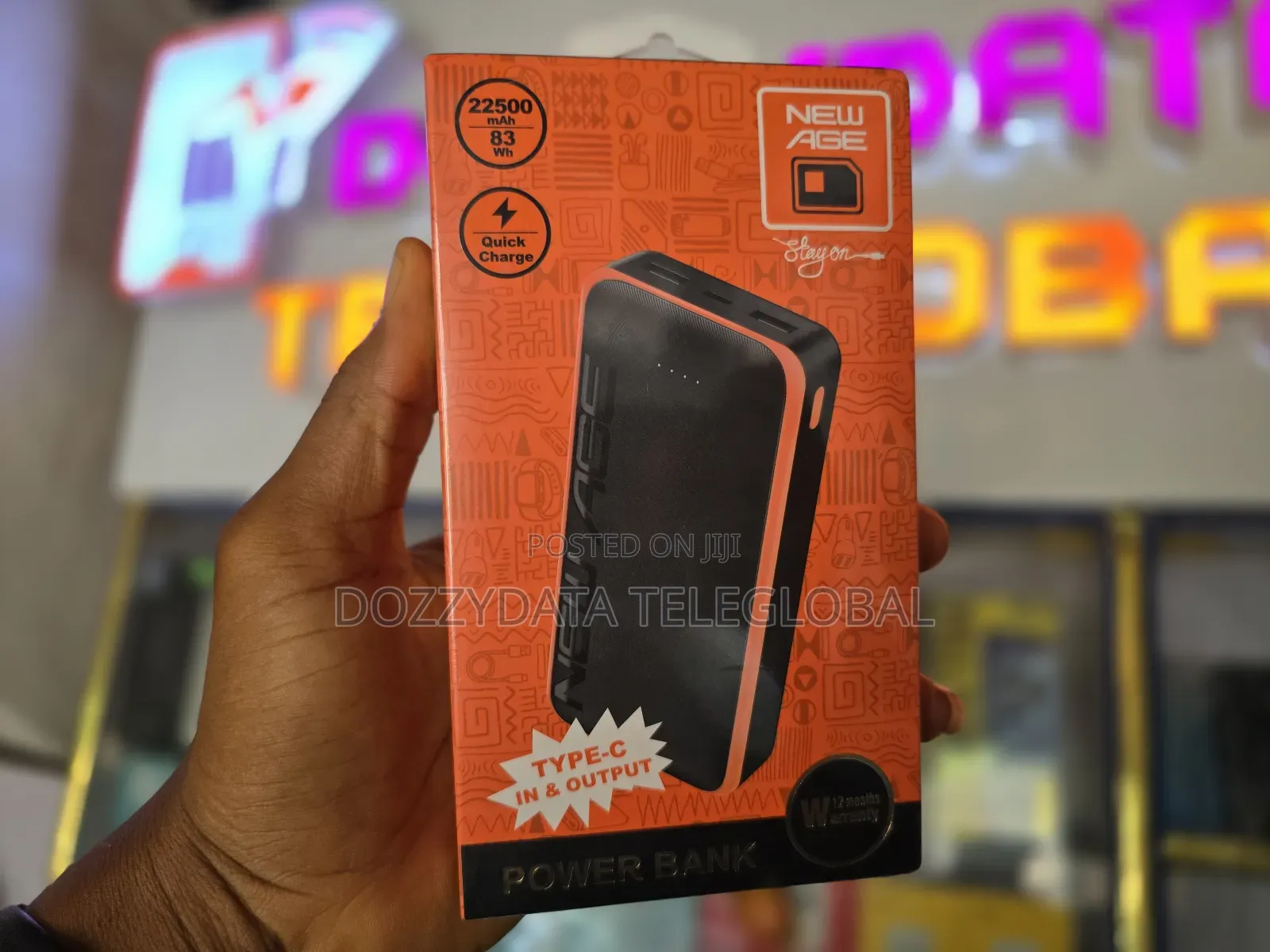 Newage 22500mah Y107 Pro Max Powerbank