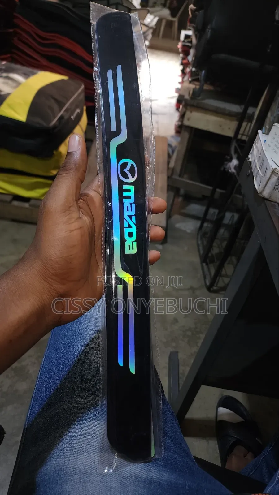 Mazda Door Step Reflective Stickers