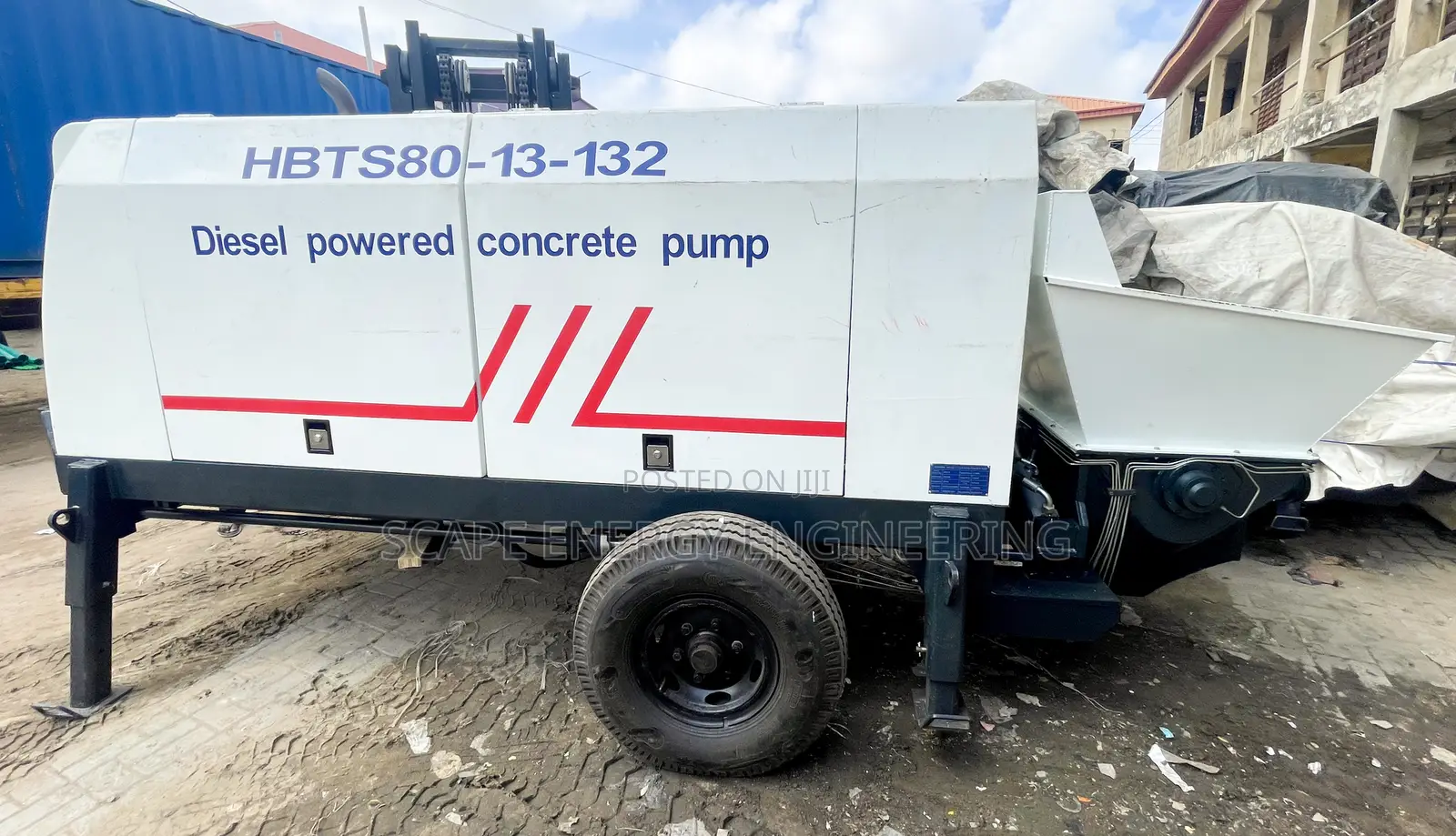 Concrete Pump 80 Cubic