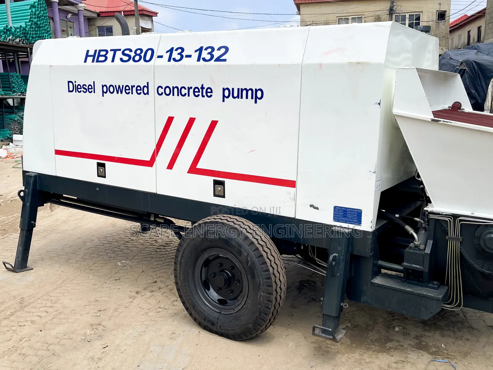 Concrete Pump 80 Cubic