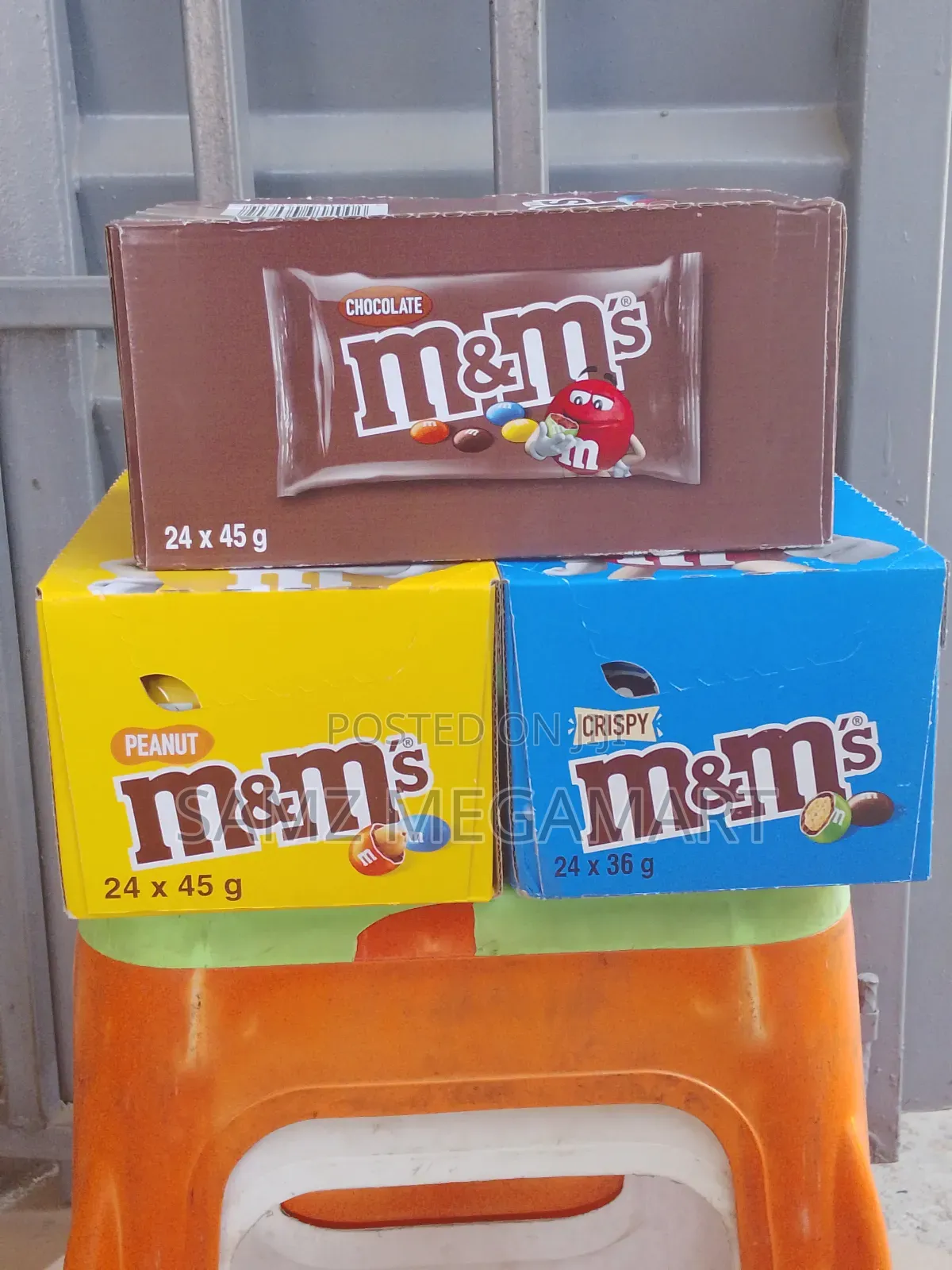 M And M's Chocolate, Peanut, Crispy 24x45g