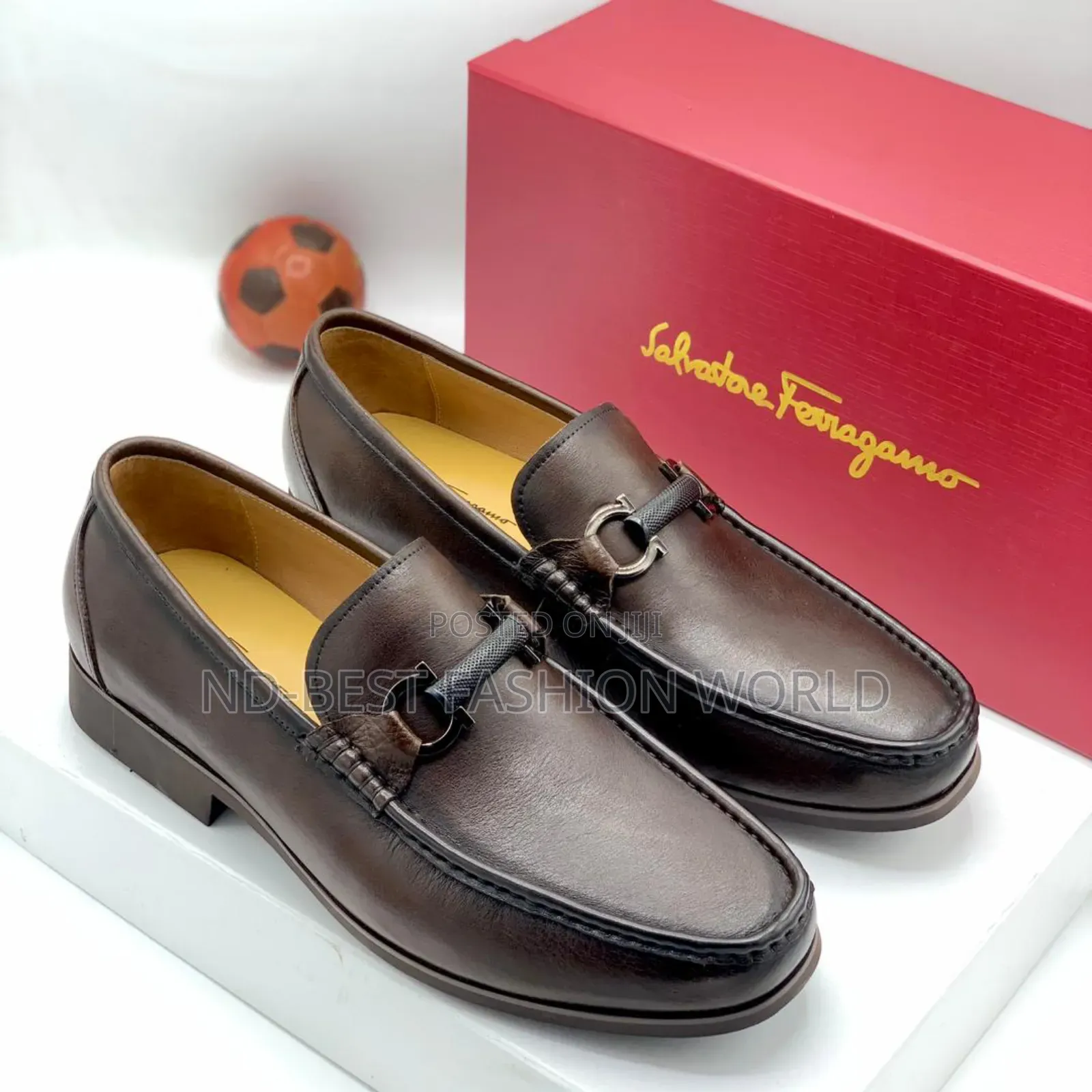 Pure Leather Ferragamo Shoes