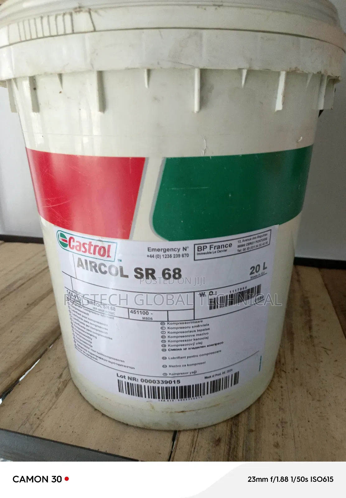 Castrol Aircol Sr 68