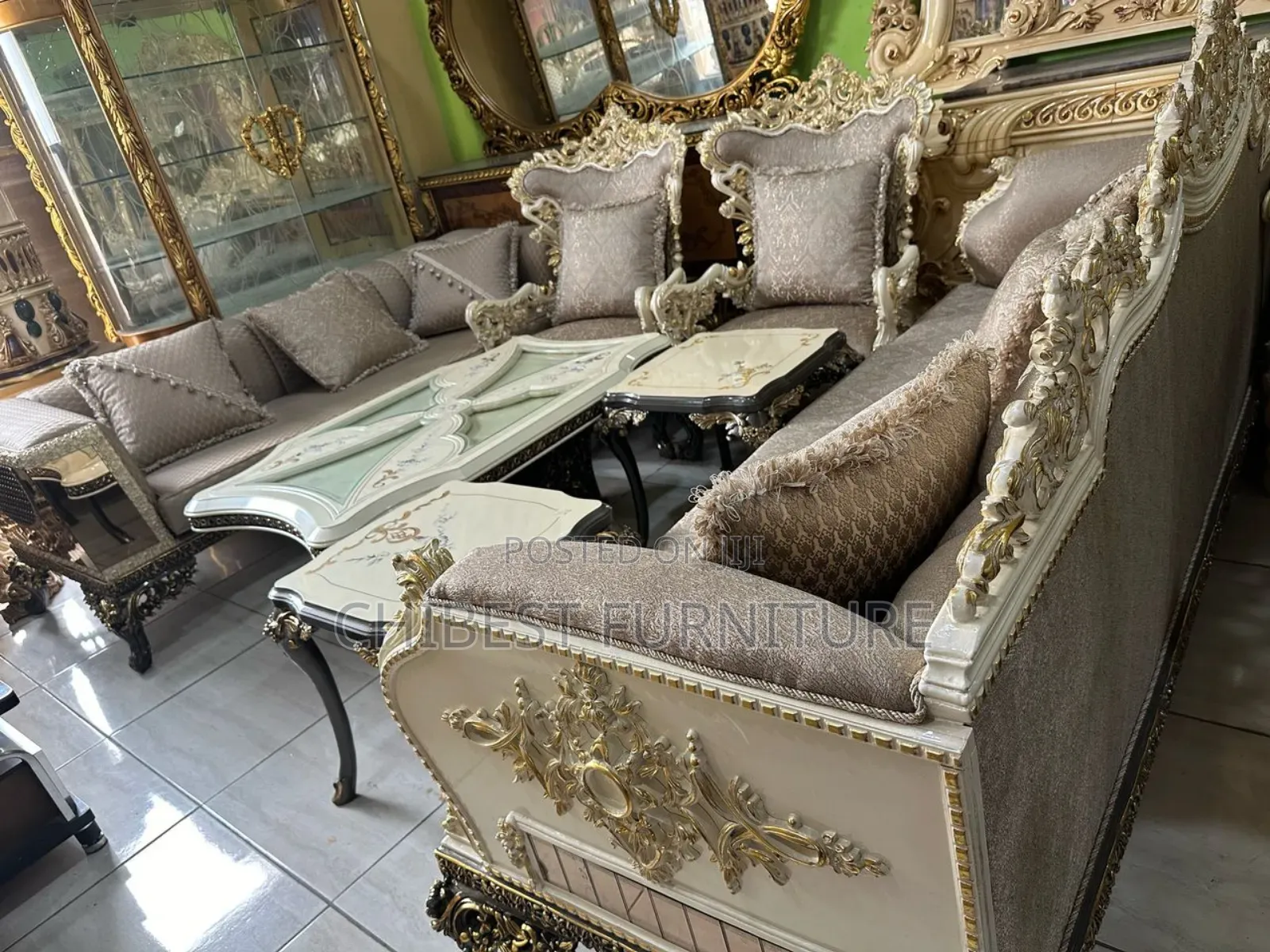 Turkish Complete Set of Sitting Room Sofa.