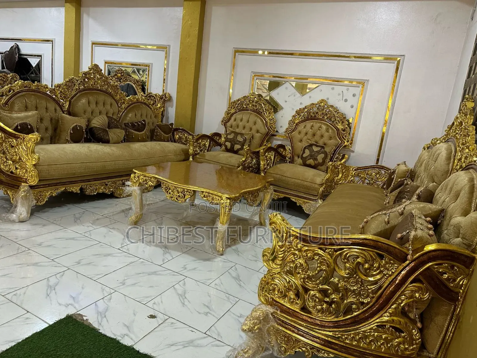 Set of Royal 7 Seaters Cushion.