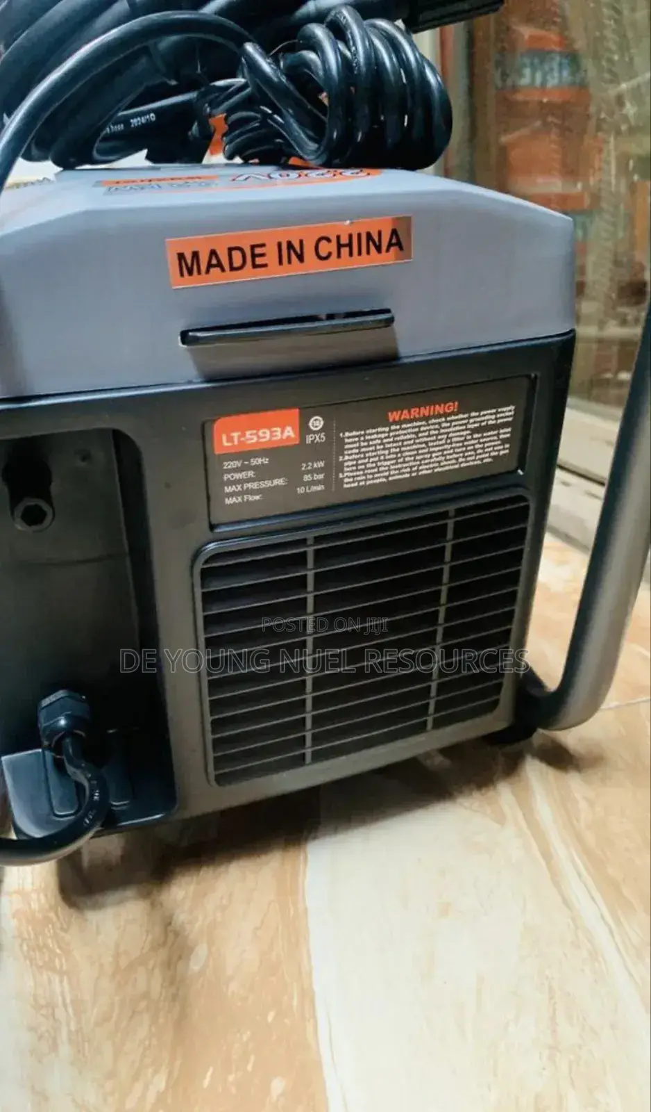 Electric Pressure Washer Machine 2.2kw/3hp /220v