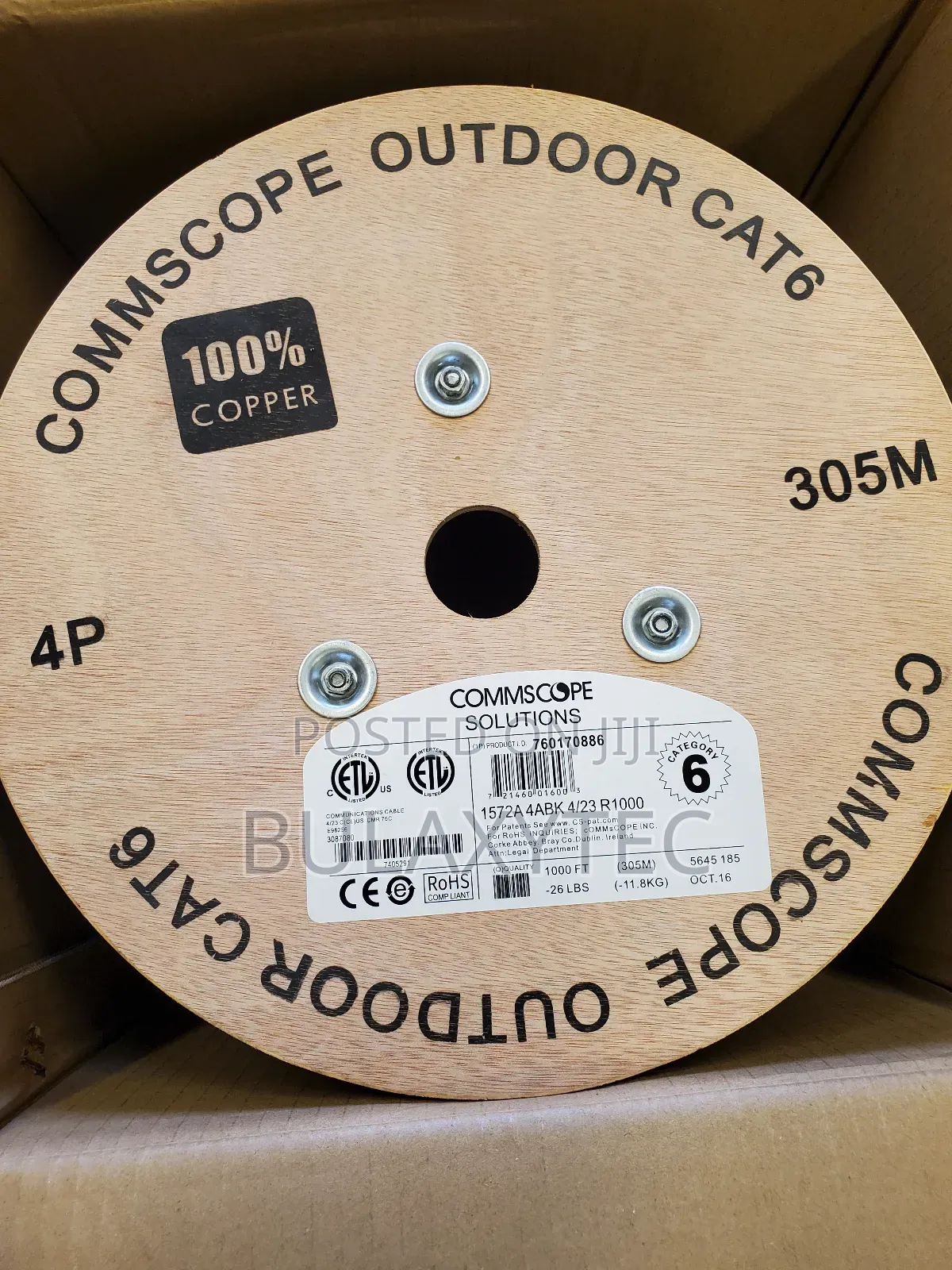 Outdoor Cat Six 100 Copper