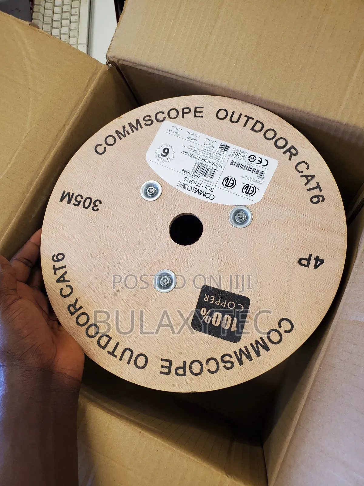 Outdoor Cat Six 100 Copper