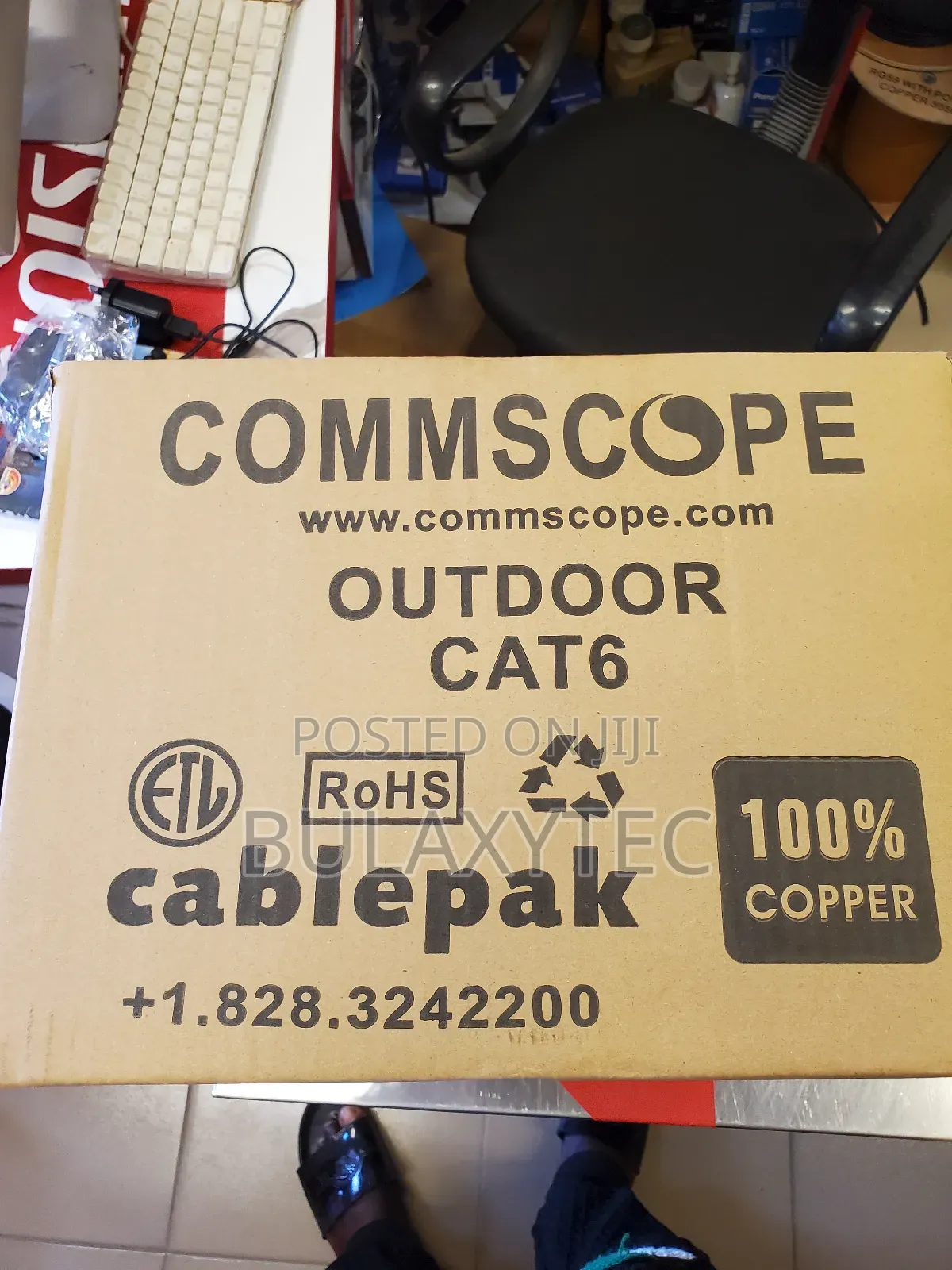 Outdoor Cat Six 100 Copper