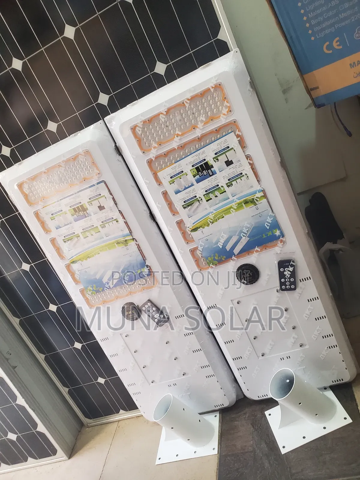 800w Akt Iron Body Solar Street Light