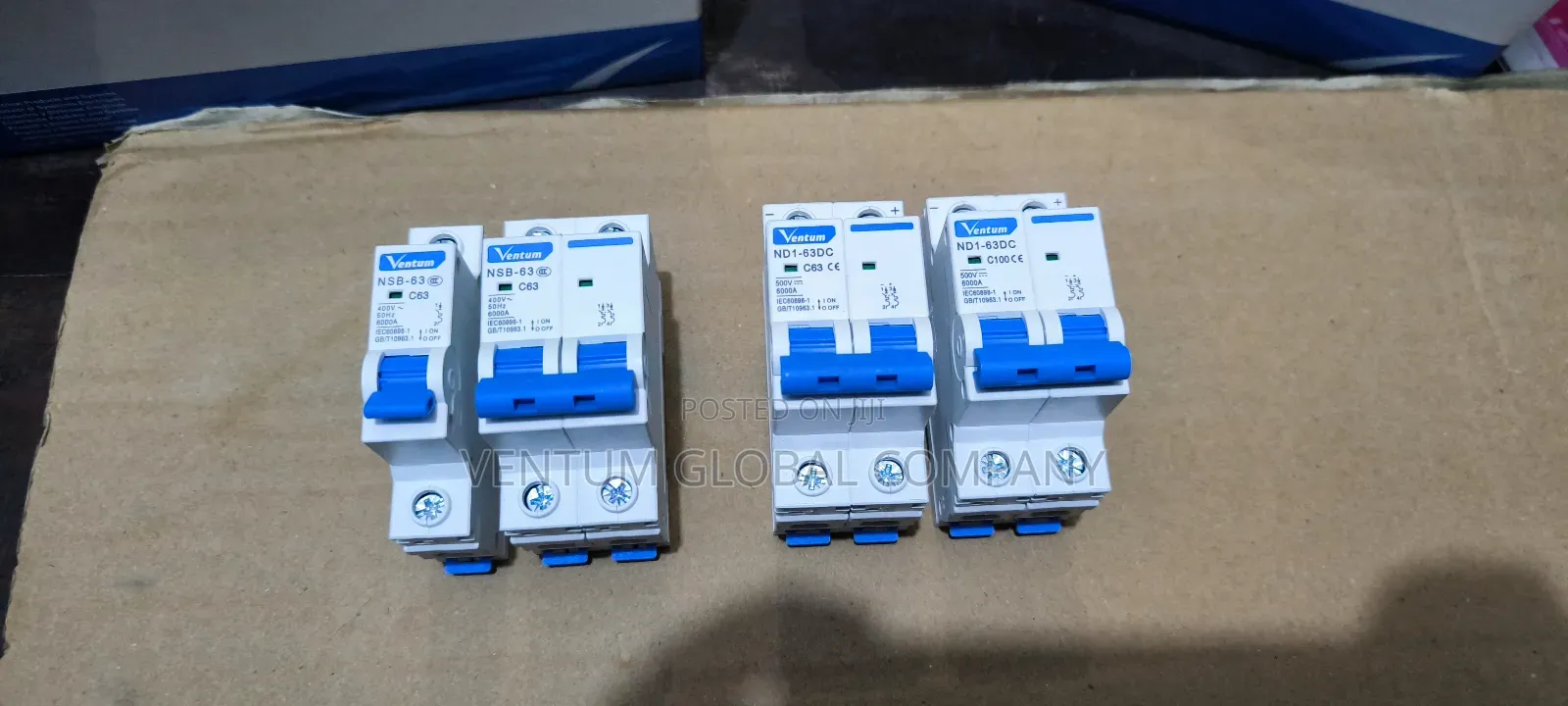 MCB 2pole Dc and Ac 1pole 20a-100a