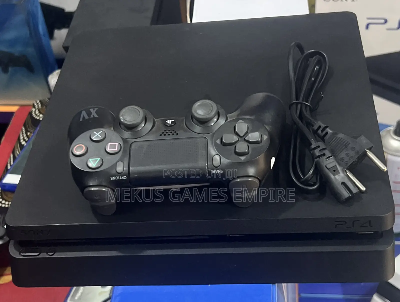 Ps4 Slim + 10 Games Installed Both Fc25,Mk,Need for Speed