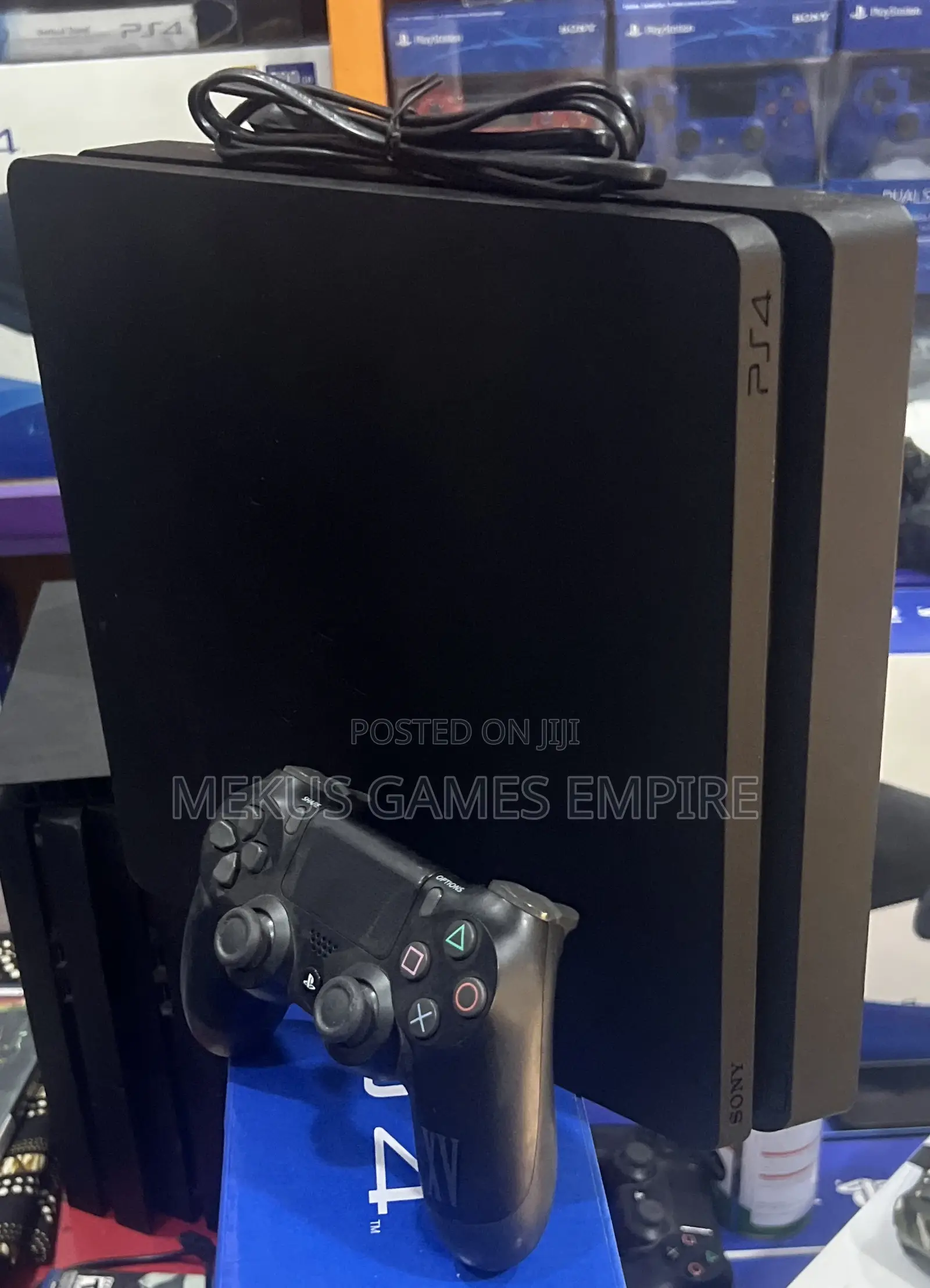Ps4 Slim + 10 Games Installed Both Fc25,Mk,Need for Speed