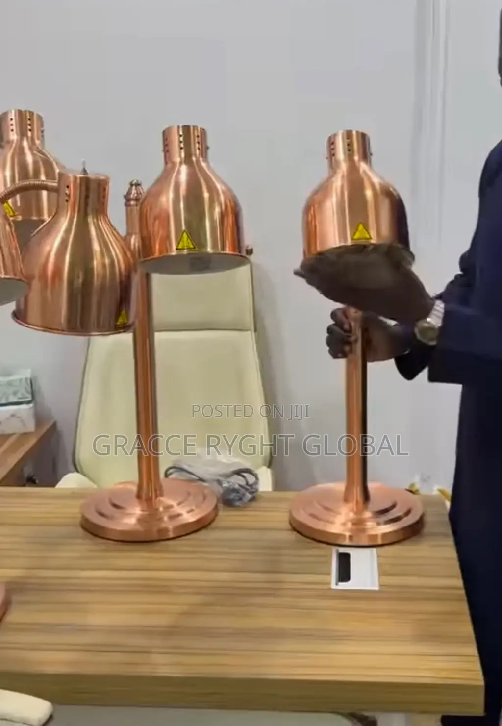 Commercial Food Heating Lamp for Restaurant/Hotels