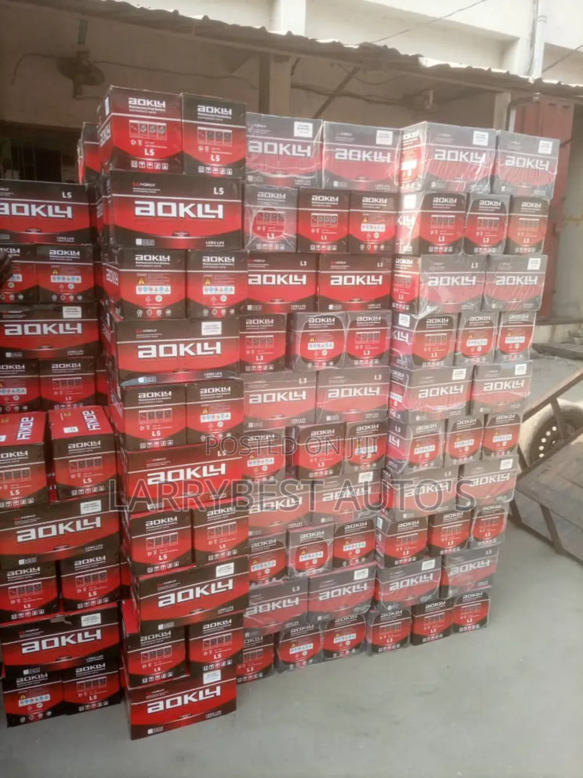 75ah Aokly Korea Standard Battery