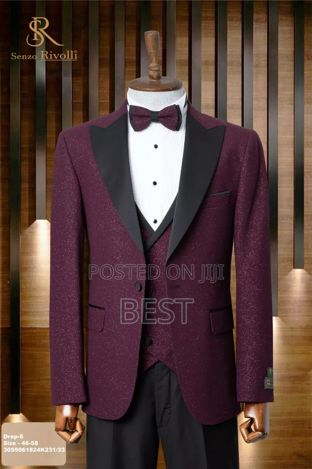 Ceremonies Turkish Shine Shine 3pis Suit for Men