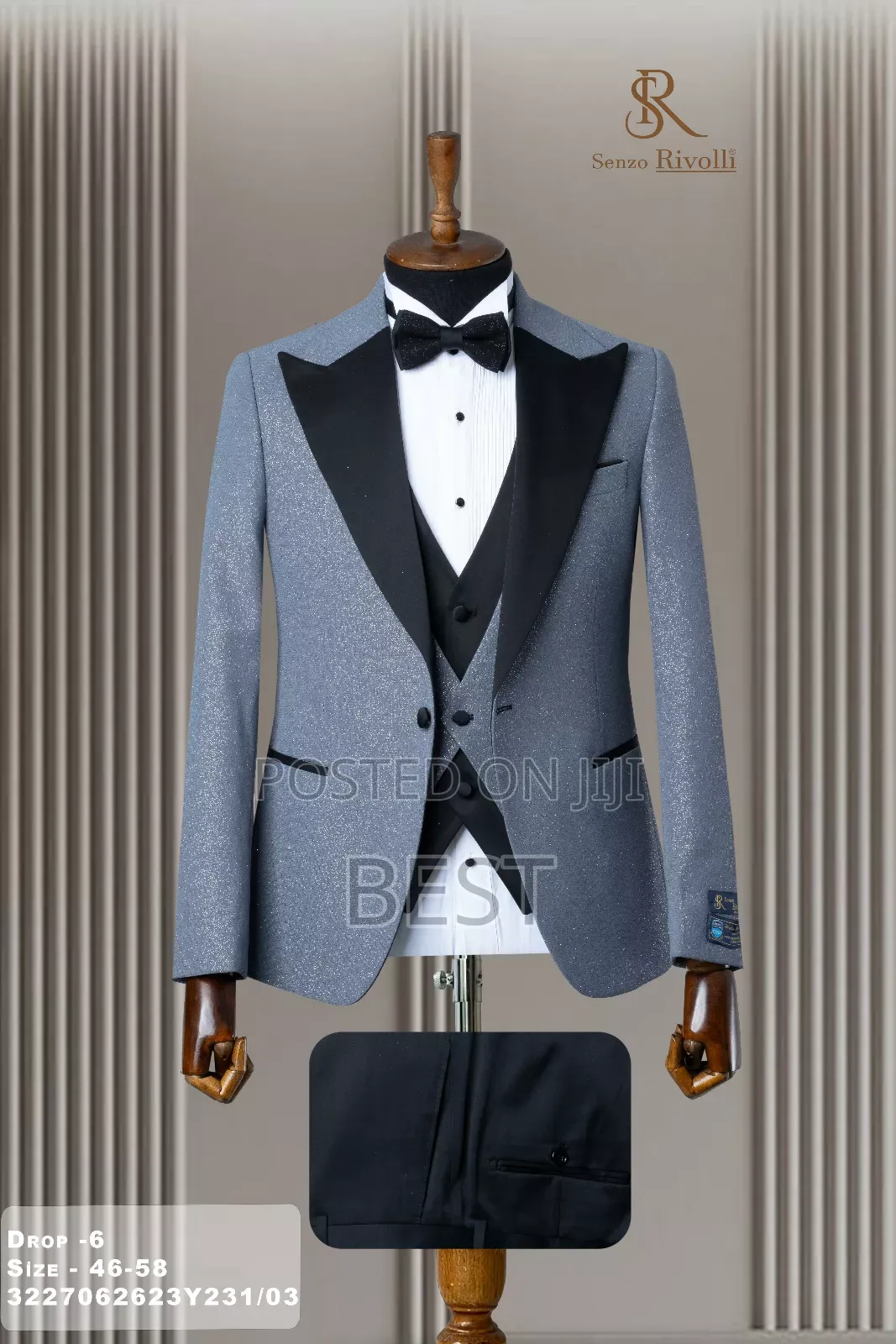 Ceremonies Turkish Shine Shine 3pis Suit for Men